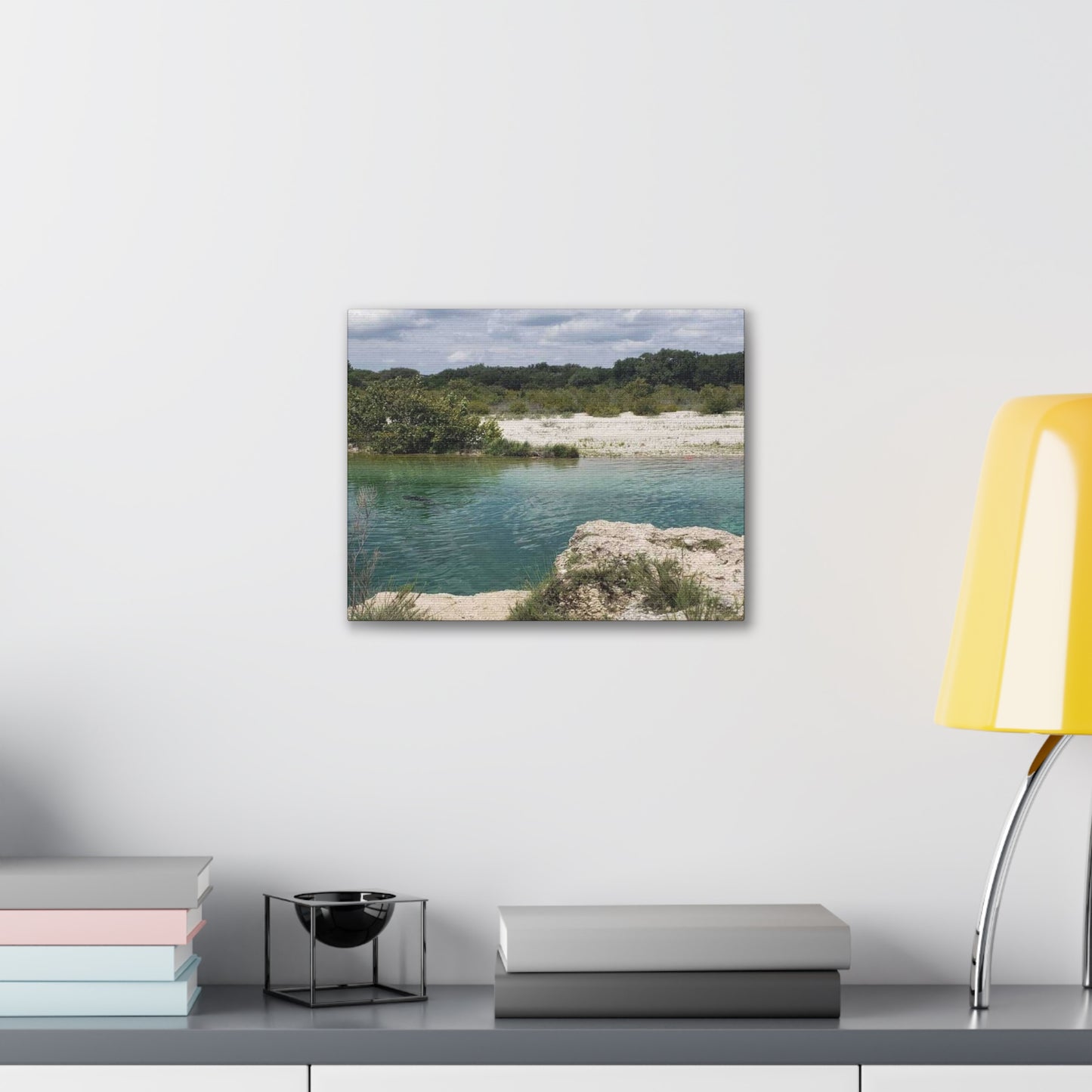 Canvas Gallery Wraps with Sunday By the Lake Signature Print