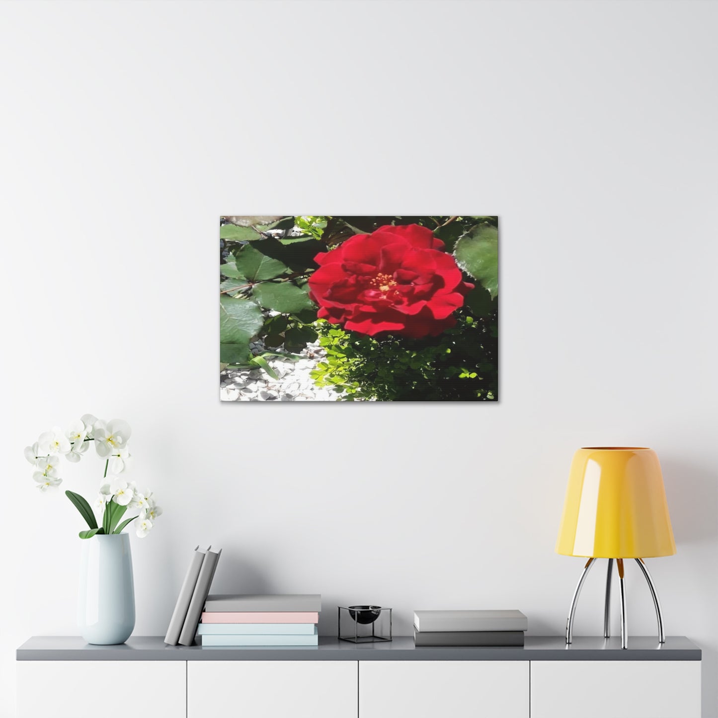 Europeana Red Rose | Wall Art Print | High Bloom Collection | Life By Ortavia