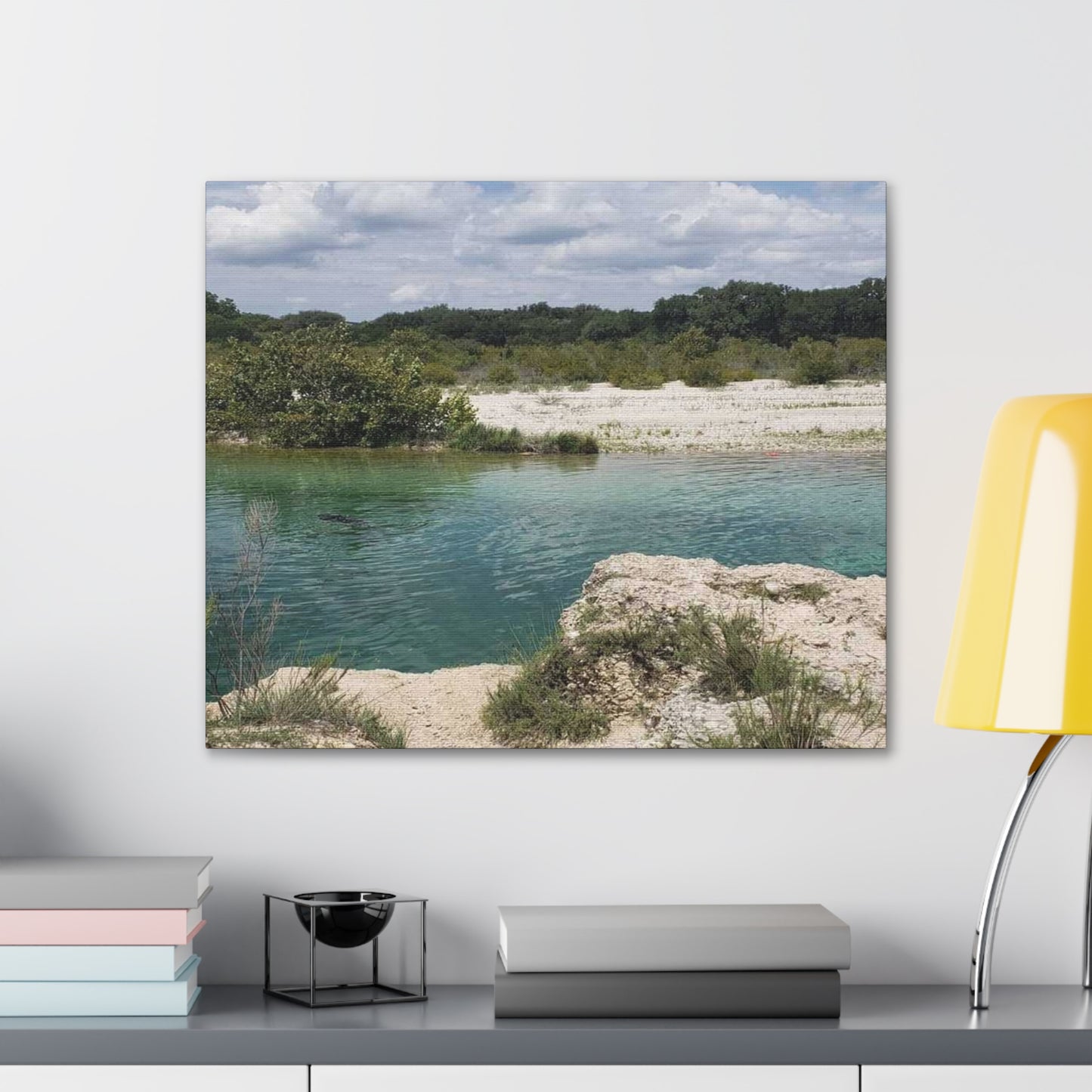 Canvas Gallery Wraps with Sunday By the Lake Signature Print