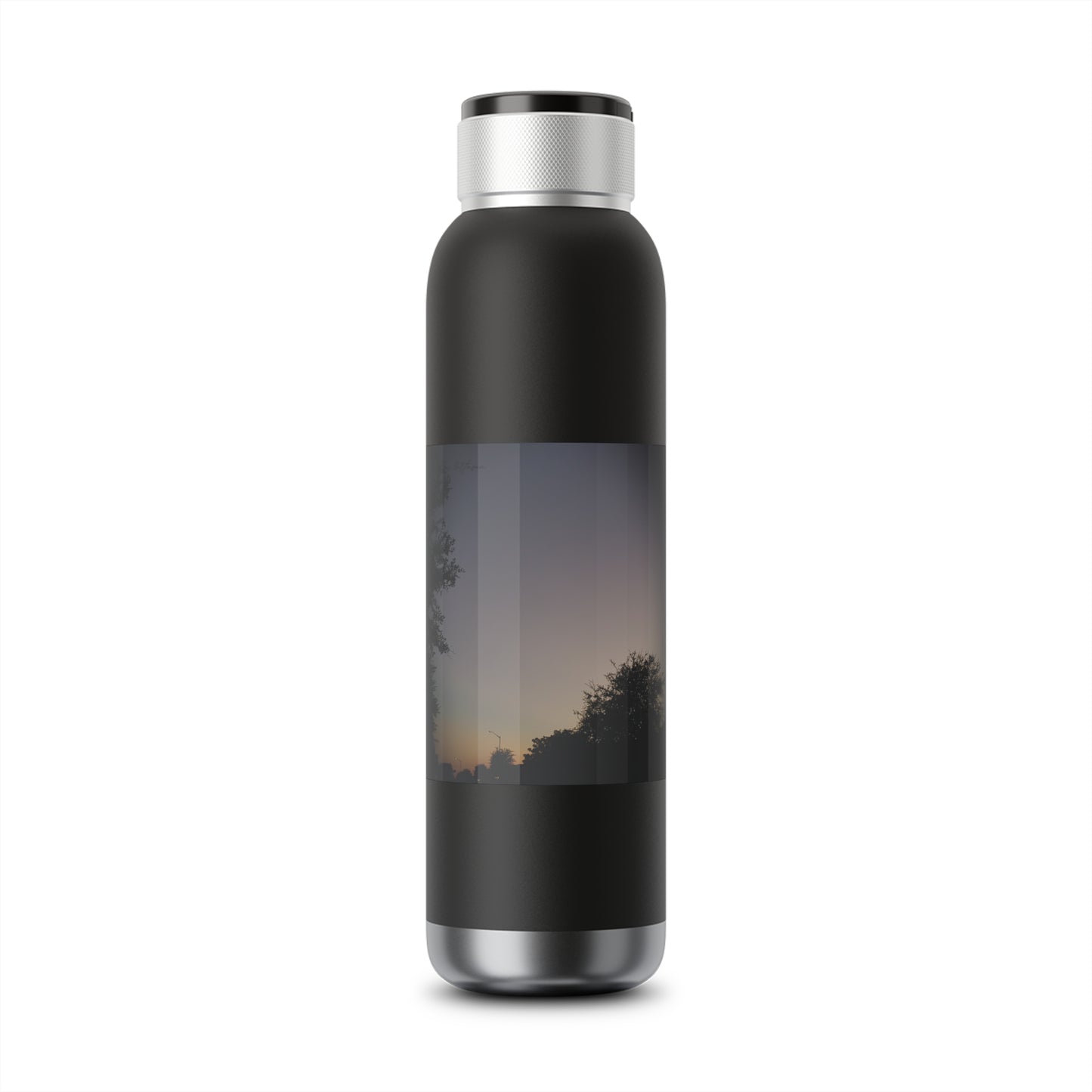 Rainbow Sunset | Soundwave Copper Vacuum Audio Bottle 22oz | Life By Ortavia