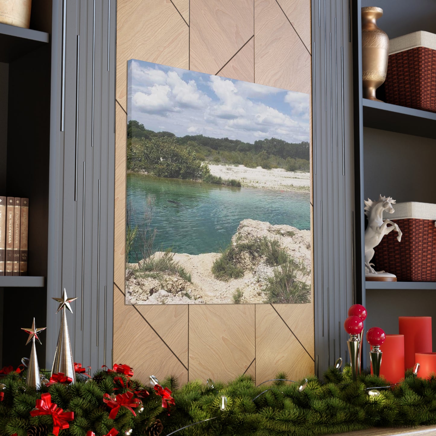Canvas Gallery Wraps with Sunday By the Lake Signature Print