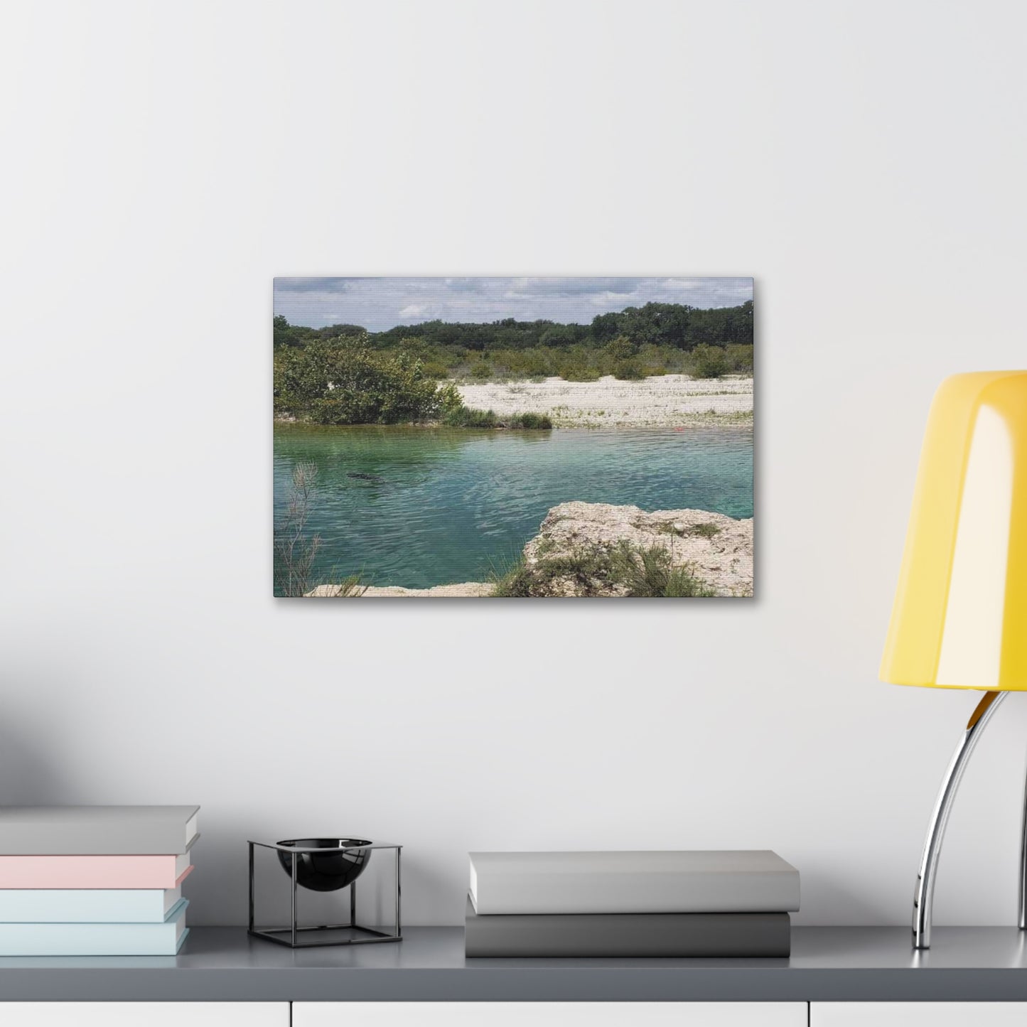 Canvas Gallery Wraps with Sunday By the Lake Signature Print
