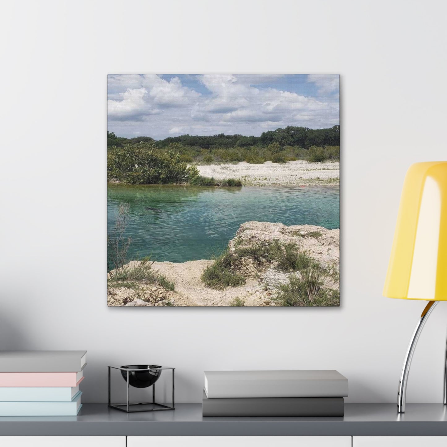 Canvas Gallery Wraps with Sunday By the Lake Signature Print
