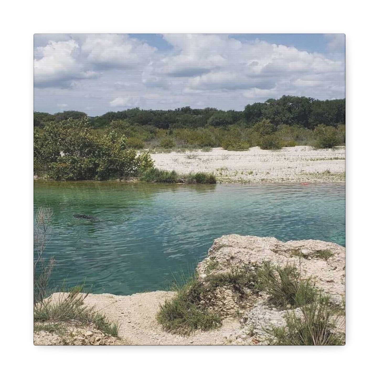 Canvas Gallery Wraps with Sunday By the Lake Signature Print