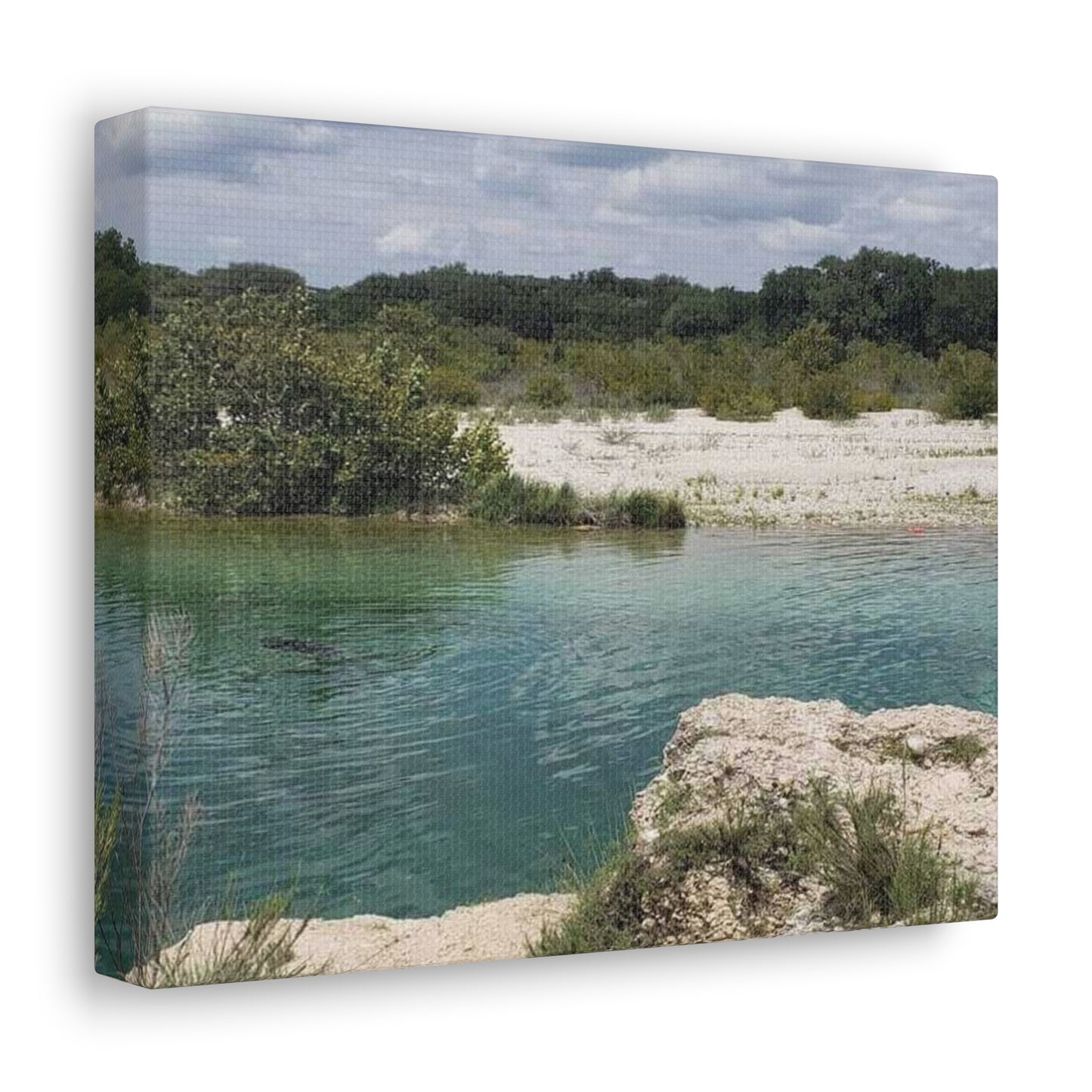 Canvas Gallery Wraps with Sunday By the Lake Signature Print