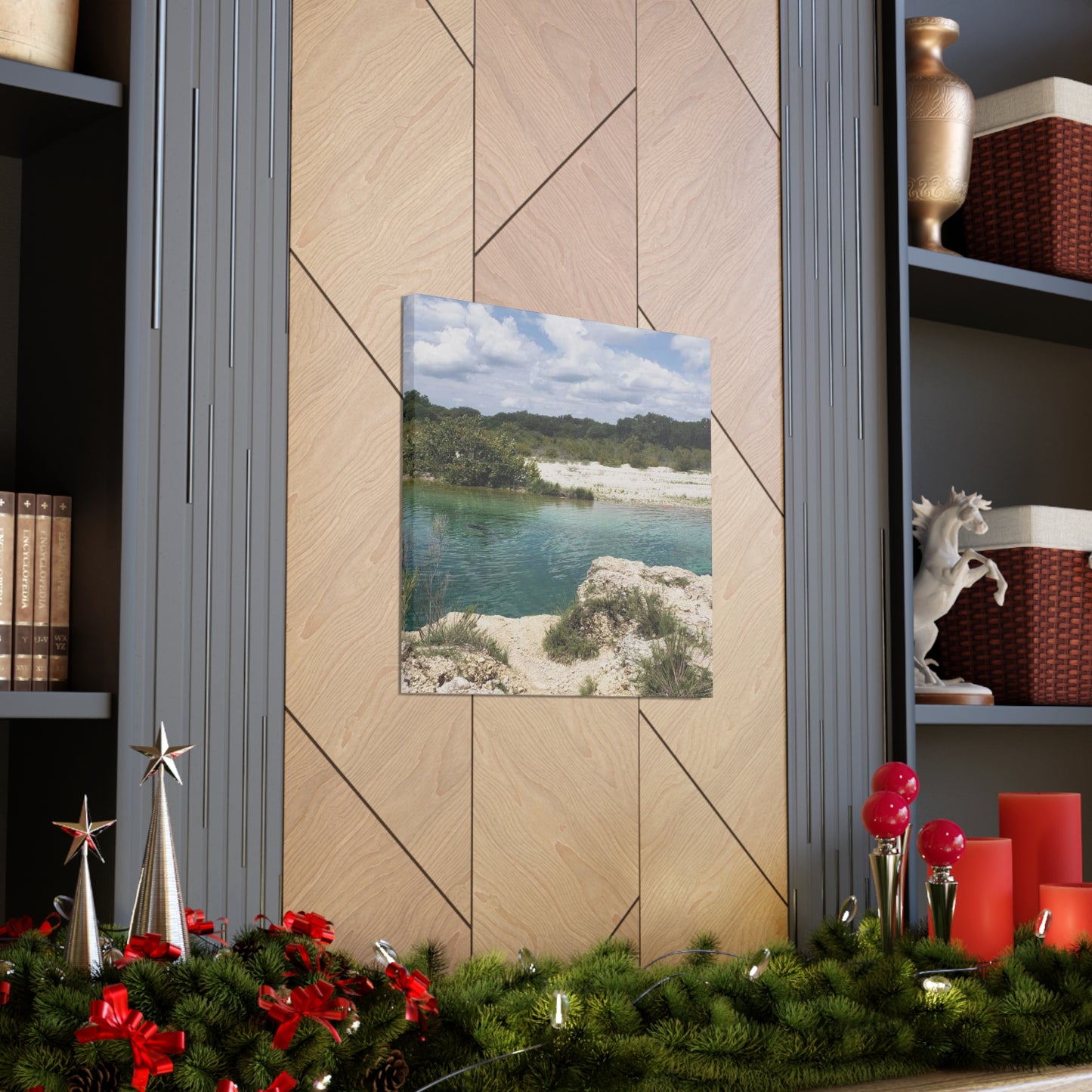 Canvas Gallery Wraps with Sunday By the Lake Signature Print