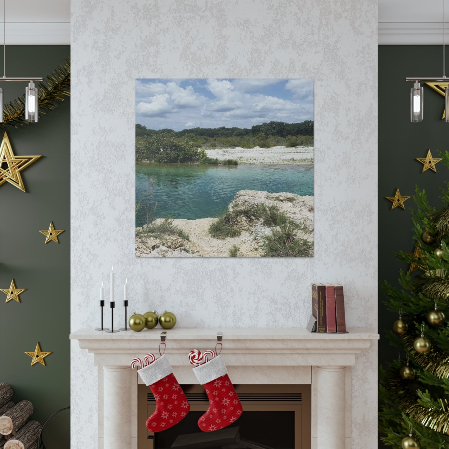Canvas Gallery Wraps with Sunday By the Lake Signature Print