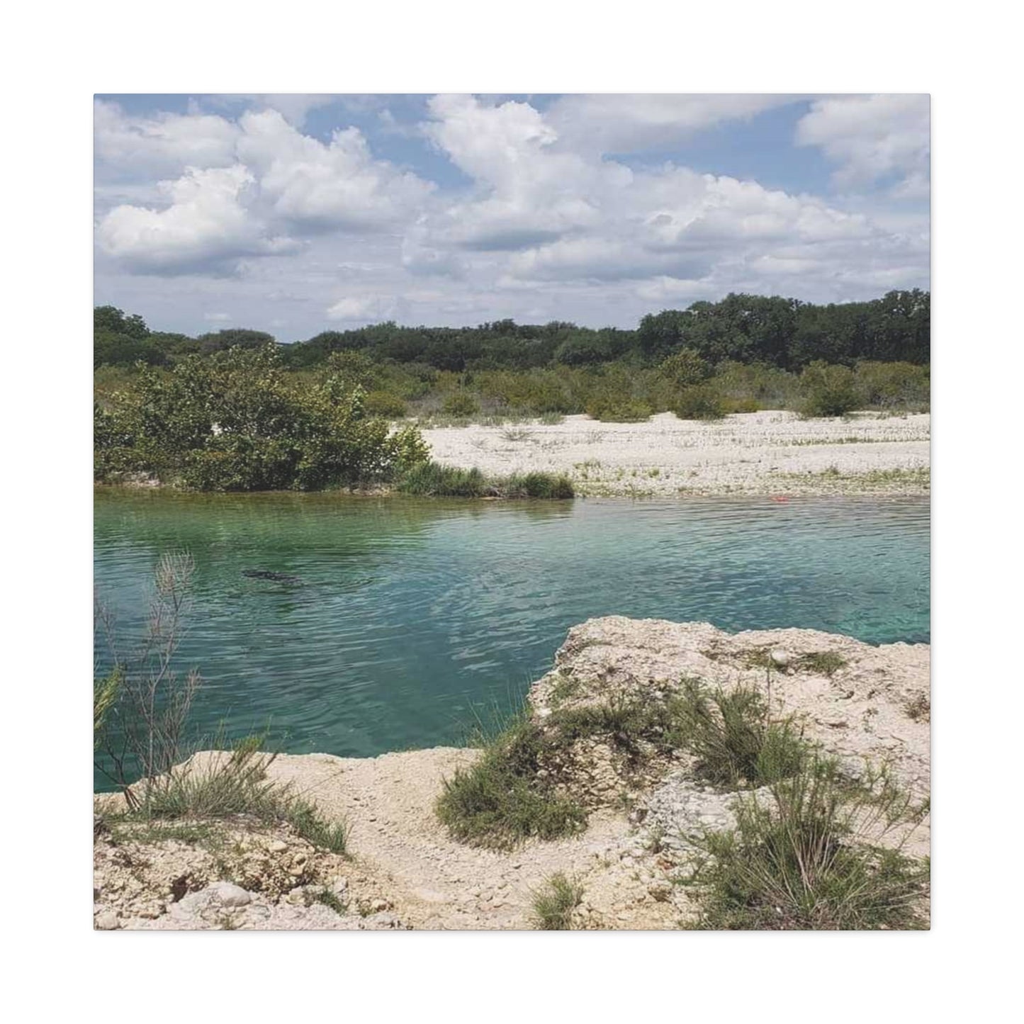 Canvas Gallery Wraps with Sunday By the Lake Signature Print