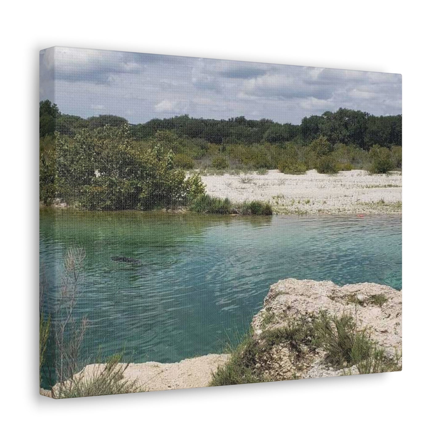 Canvas Gallery Wraps with Sunday By the Lake Signature Print