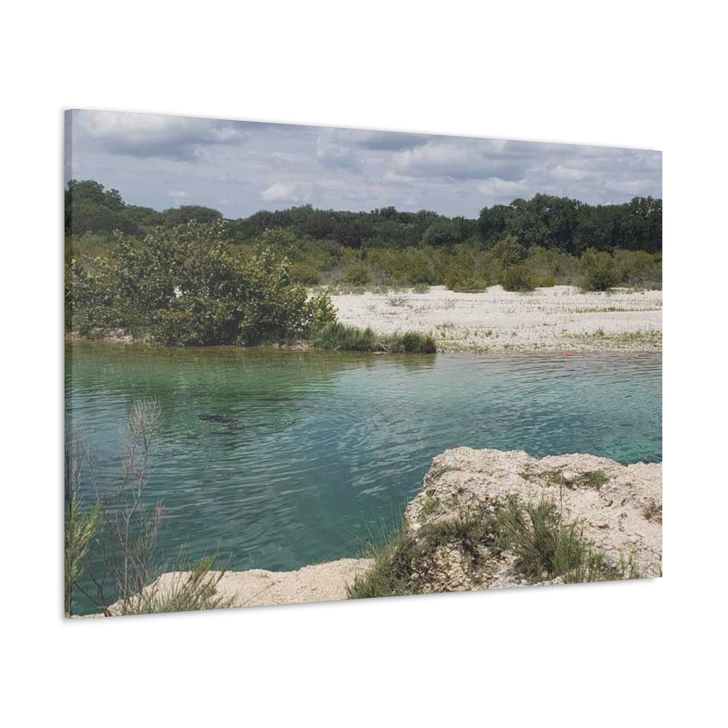 Canvas Gallery Wraps with Sunday By the Lake Signature Print