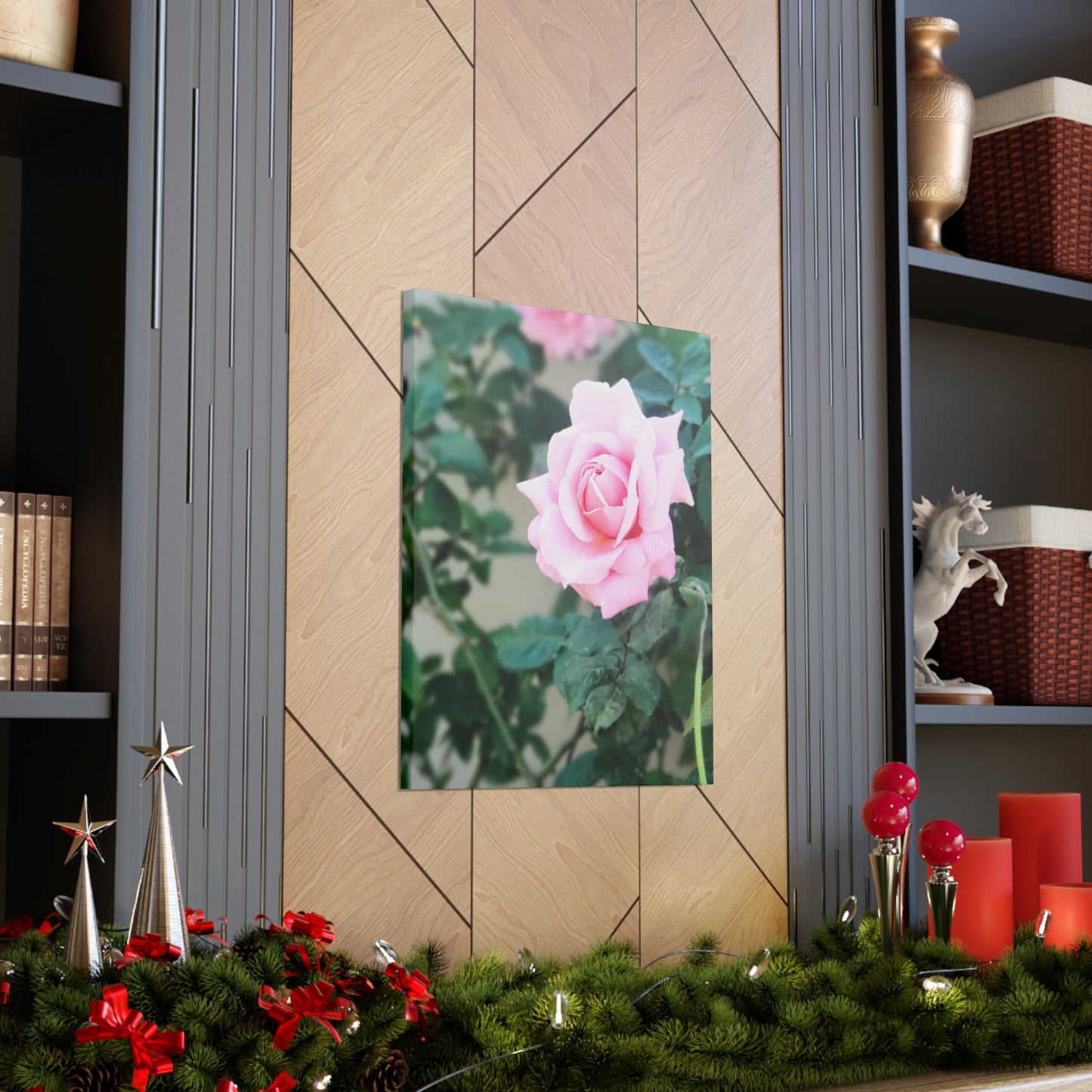 Focus on a Pink Rose | High Bloom Collection | Wall Art Print | Life By Ortavia