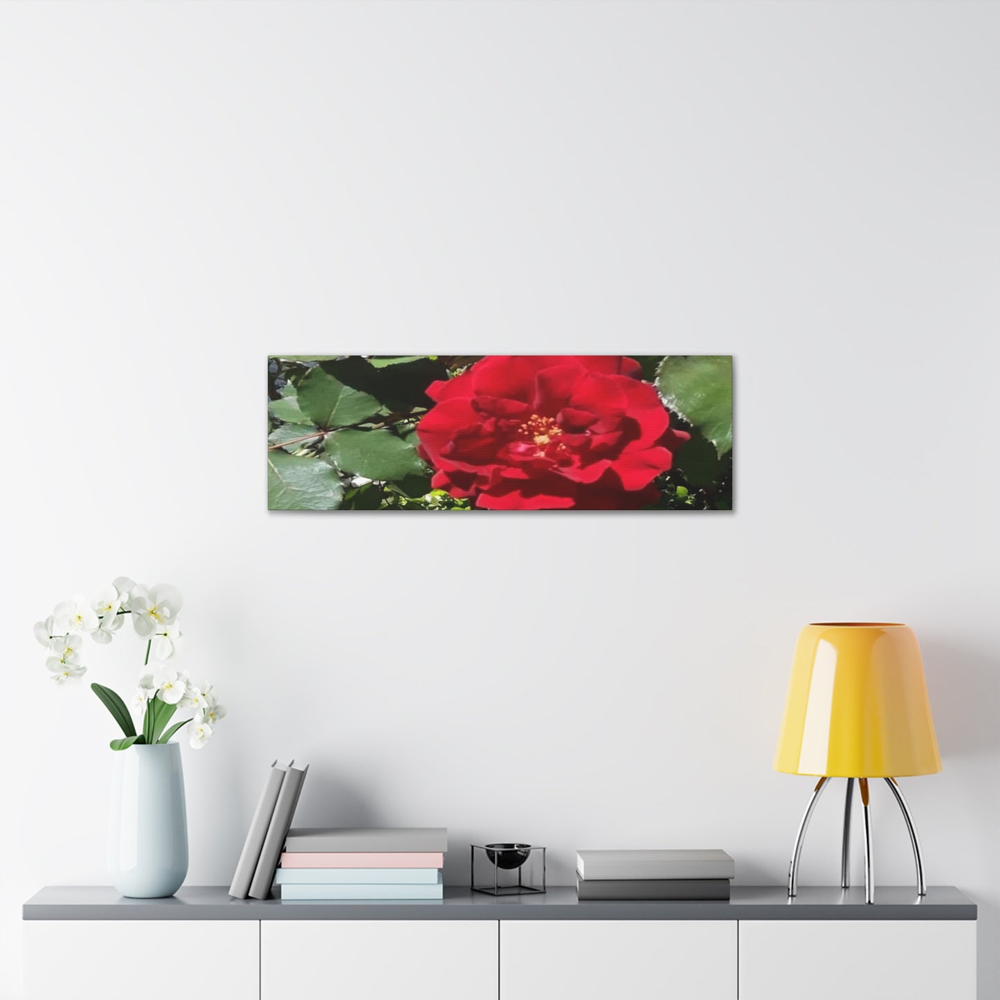 Europeana Red Rose | Wall Art Print | High Bloom Collection | Life By Ortavia