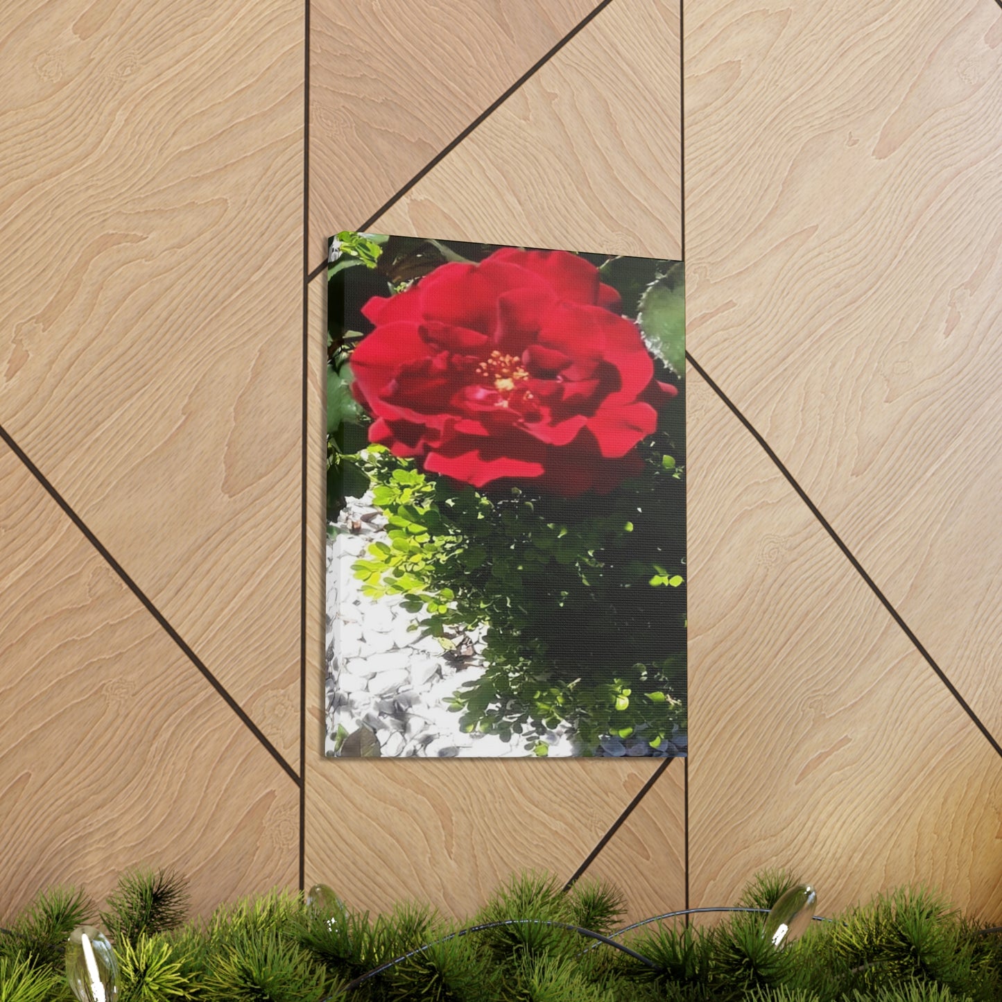 Europeana Red Rose | Wall Art Print | High Bloom Collection | Life By Ortavia