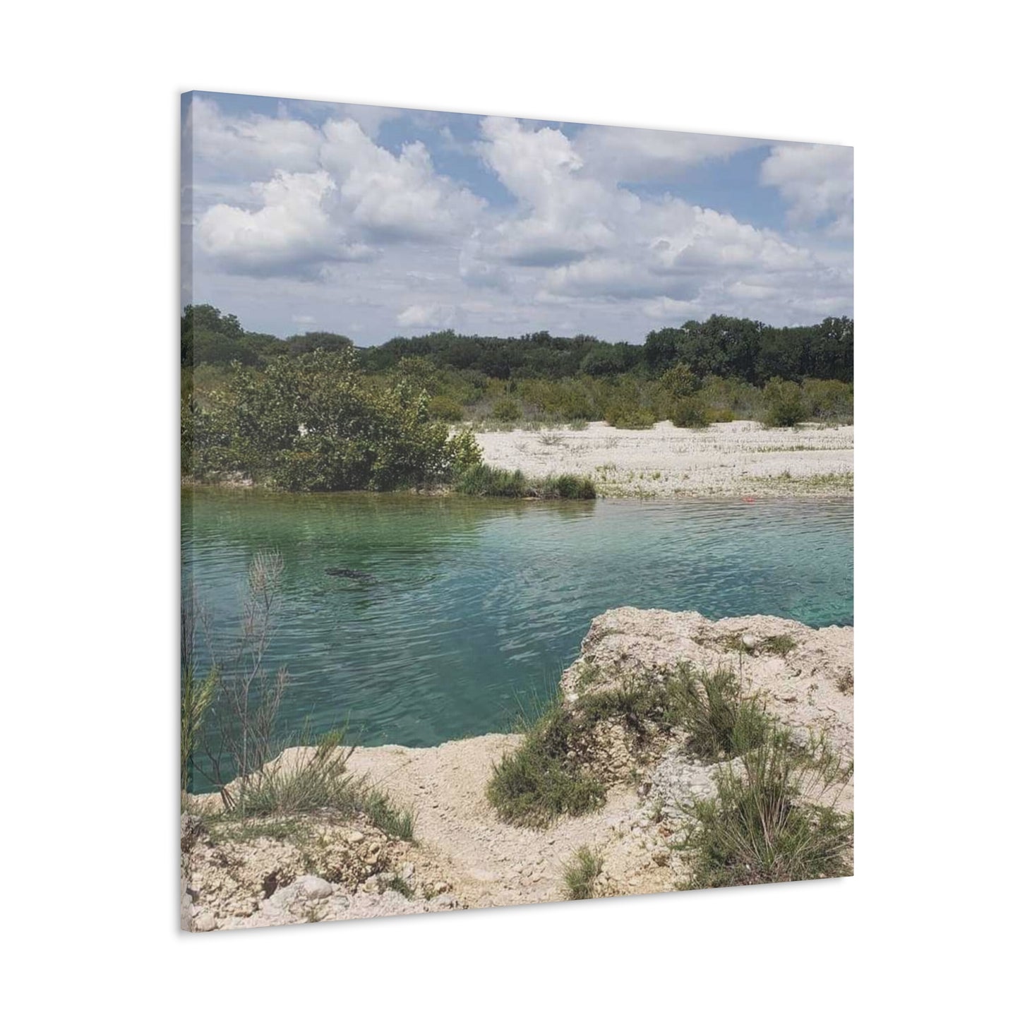 Canvas Gallery Wraps with Sunday By the Lake Signature Print
