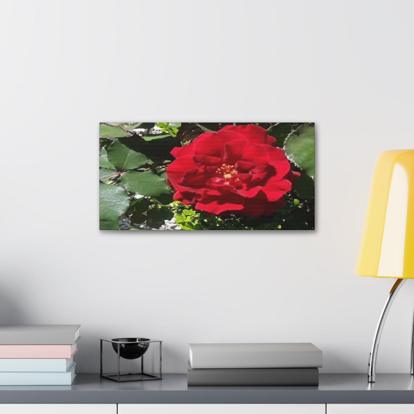 Europeana Red Rose | Wall Art Print | High Bloom Collection | Life By Ortavia