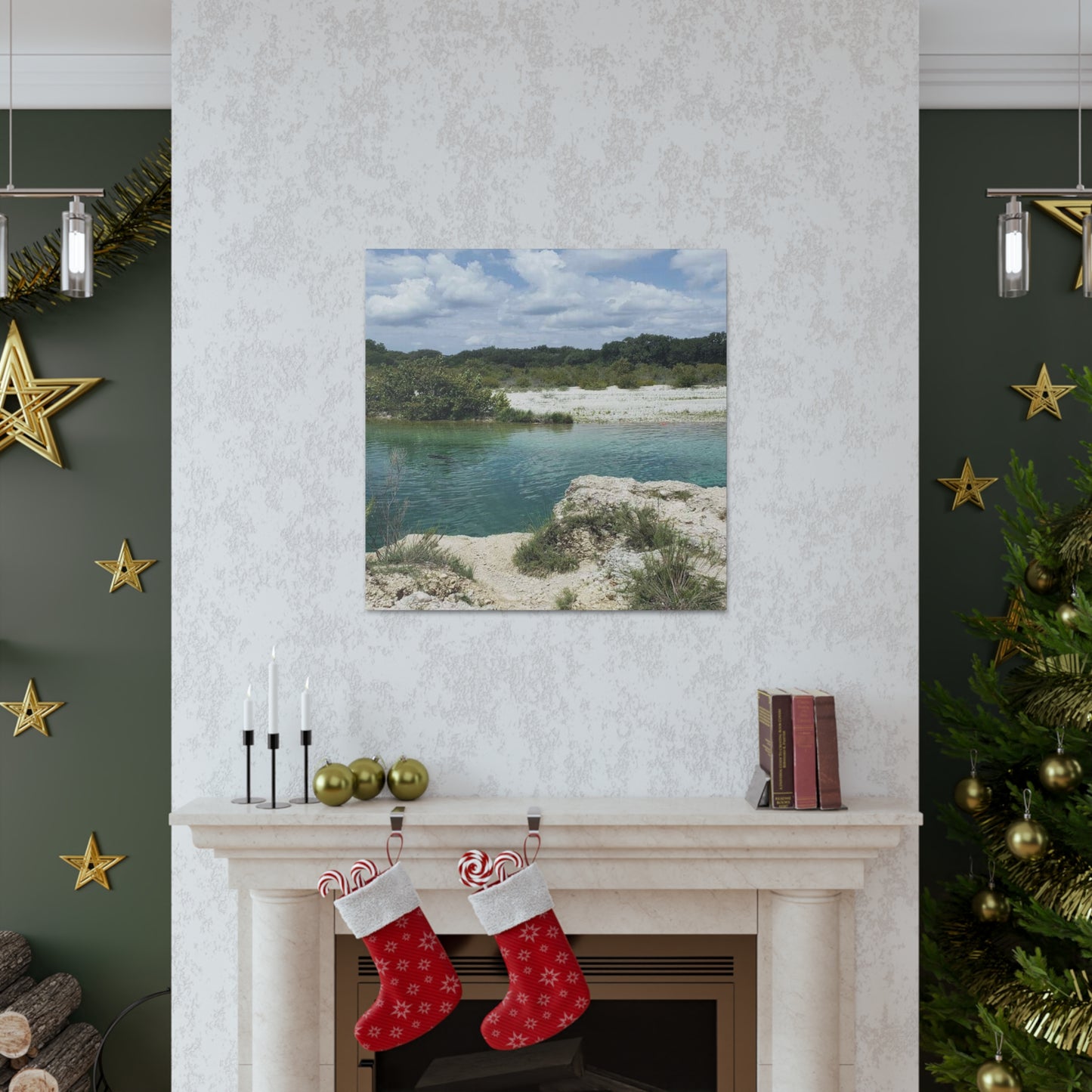 Canvas Gallery Wraps with Sunday By the Lake Signature Print
