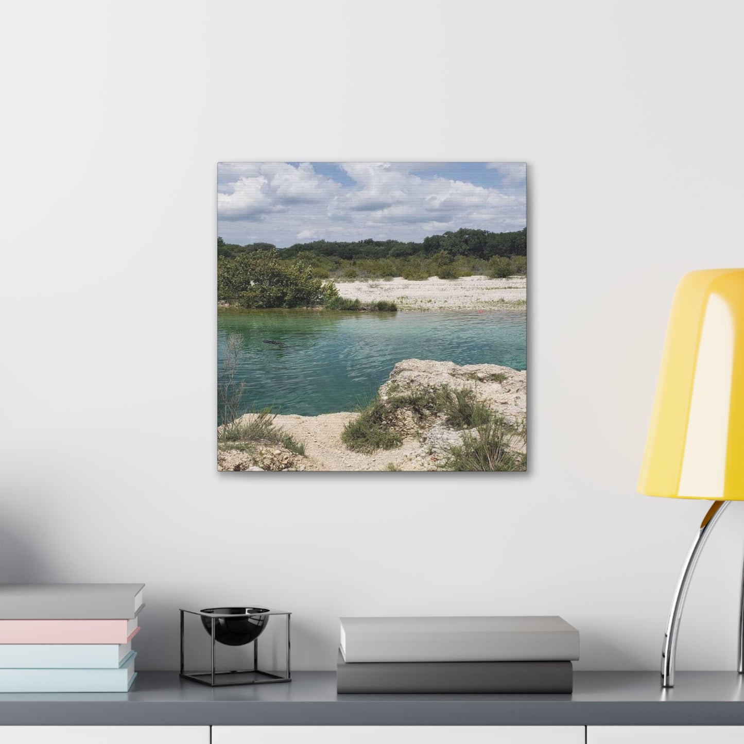 Canvas Gallery Wraps with Sunday By the Lake Signature Print