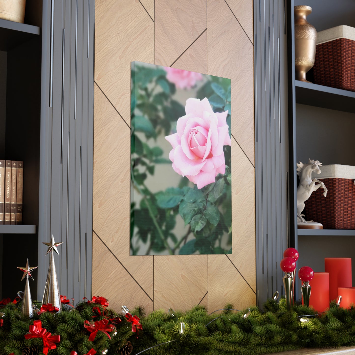 Focus on a Pink Rose | High Bloom Collection | Wall Art Print | Life By Ortavia
