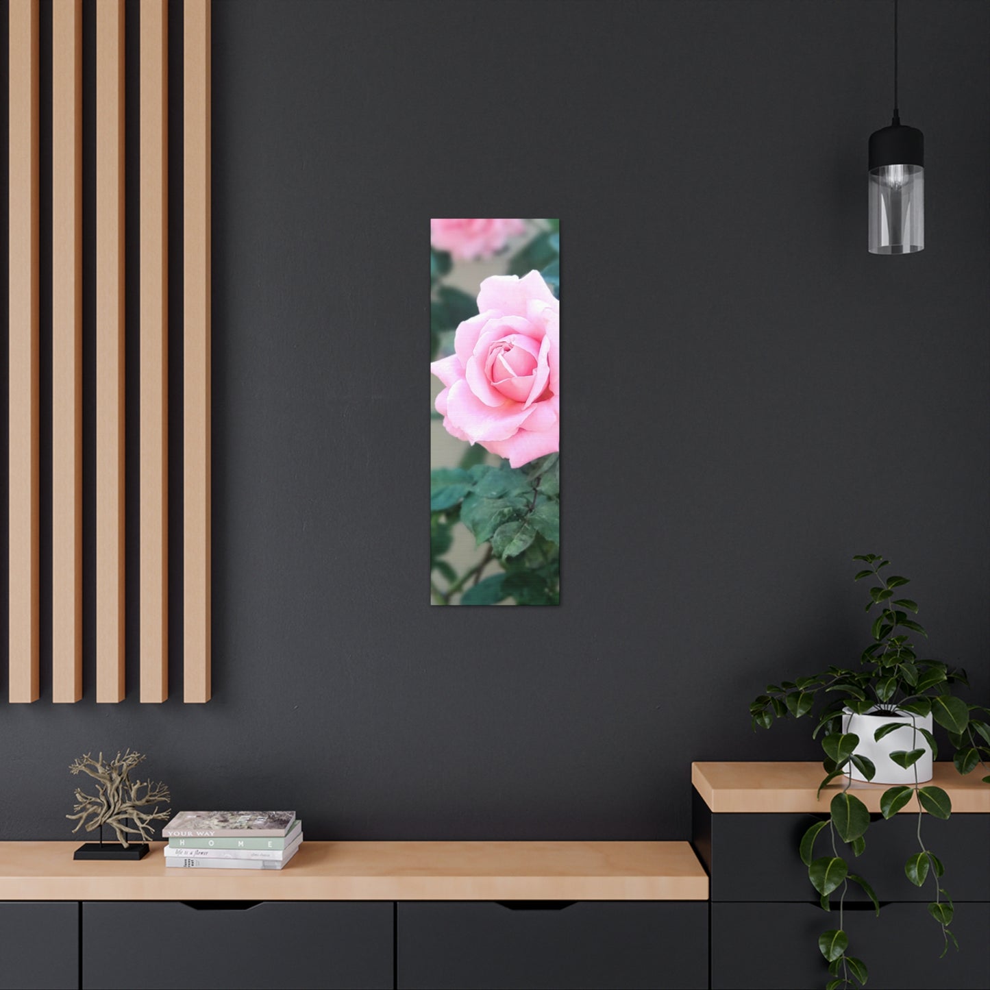 Focus on a Pink Rose | High Bloom Collection | Wall Art Print | Life By Ortavia