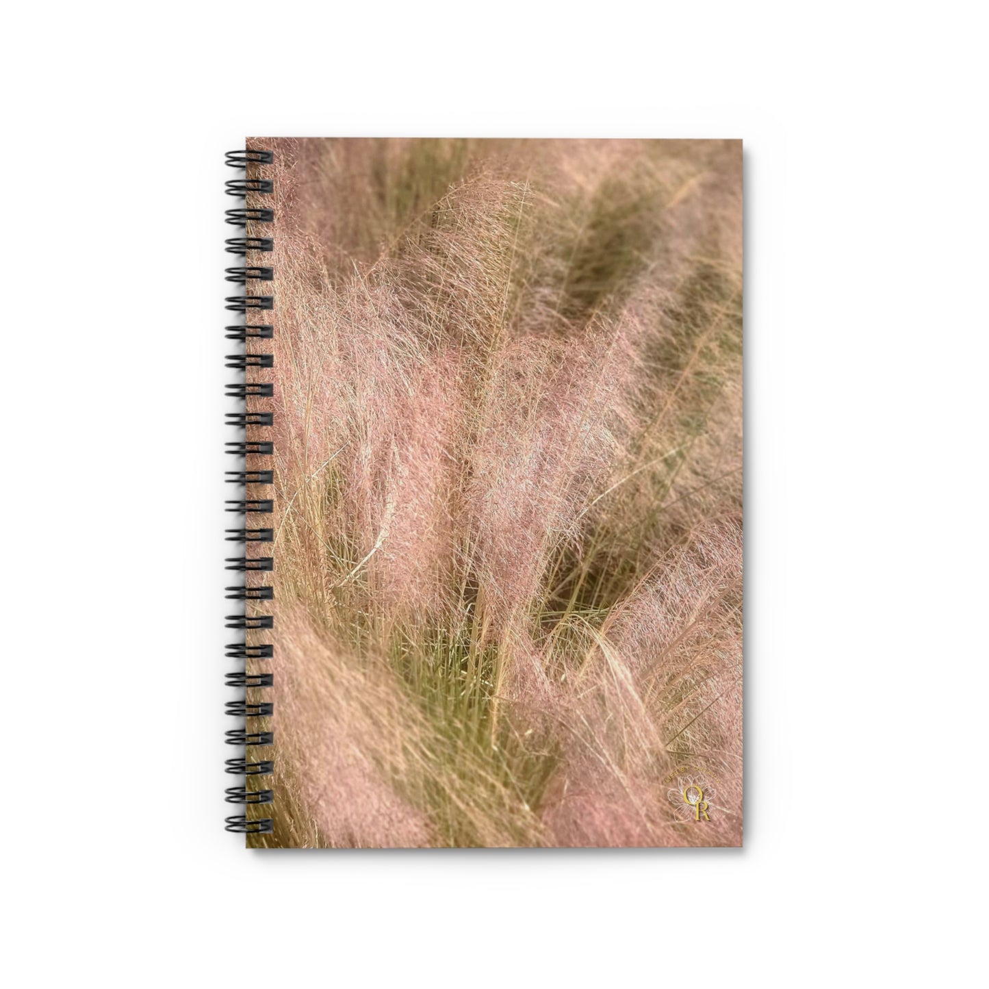 Purple Muhly | Spiral Notebook 118 pg Ruled | Life By Ortavia
