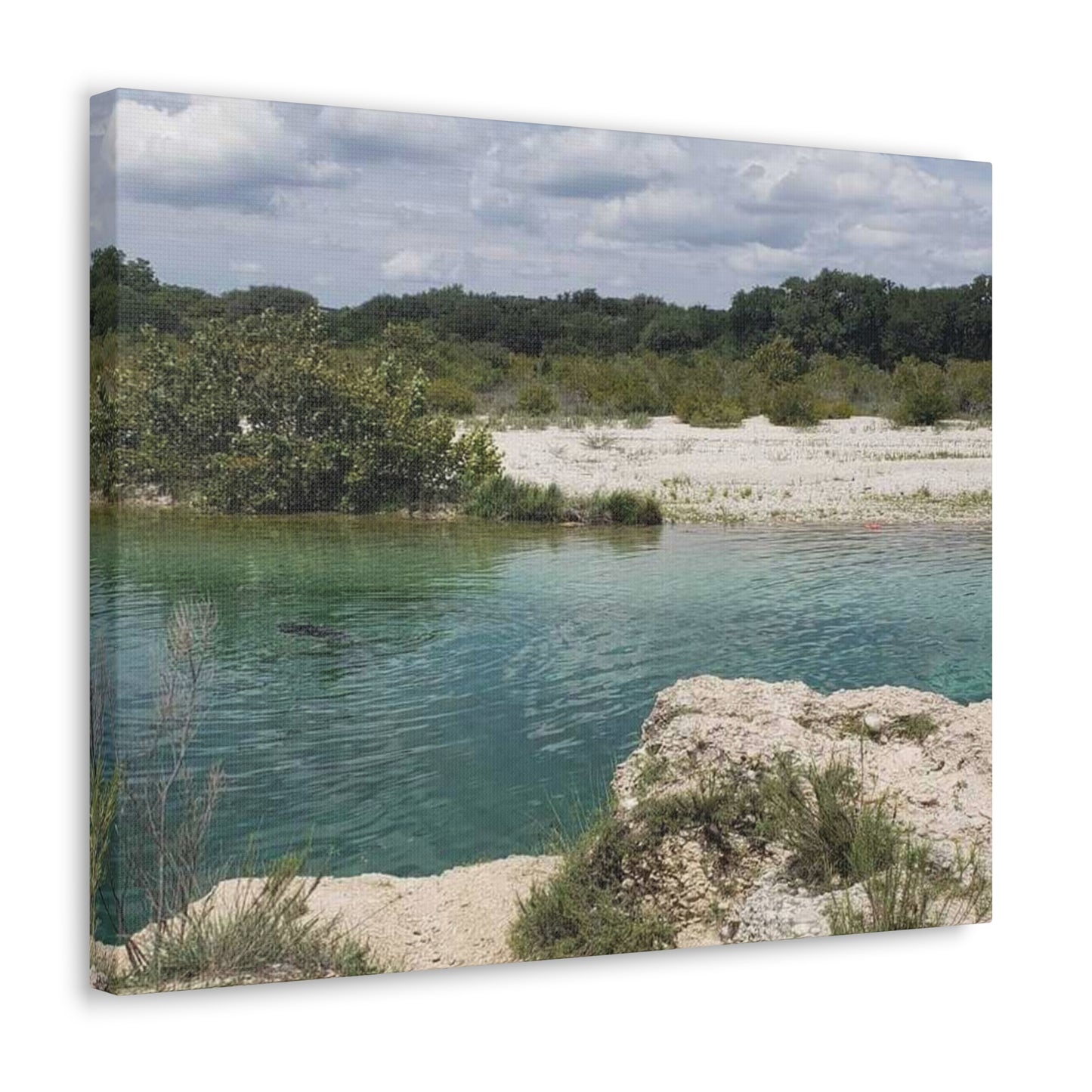 Canvas Gallery Wraps with Sunday By the Lake Signature Print