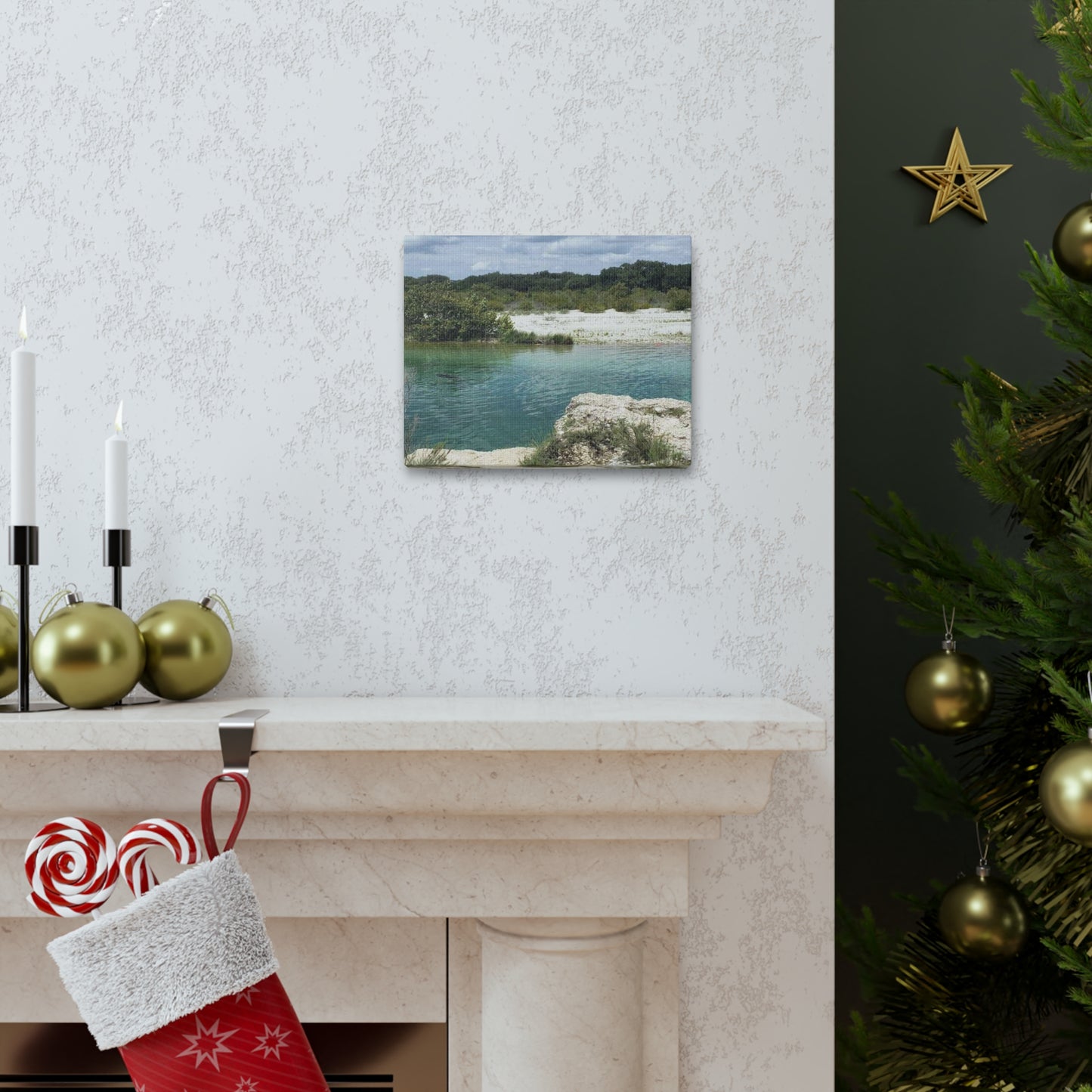 Canvas Gallery Wraps with Sunday By the Lake Signature Print
