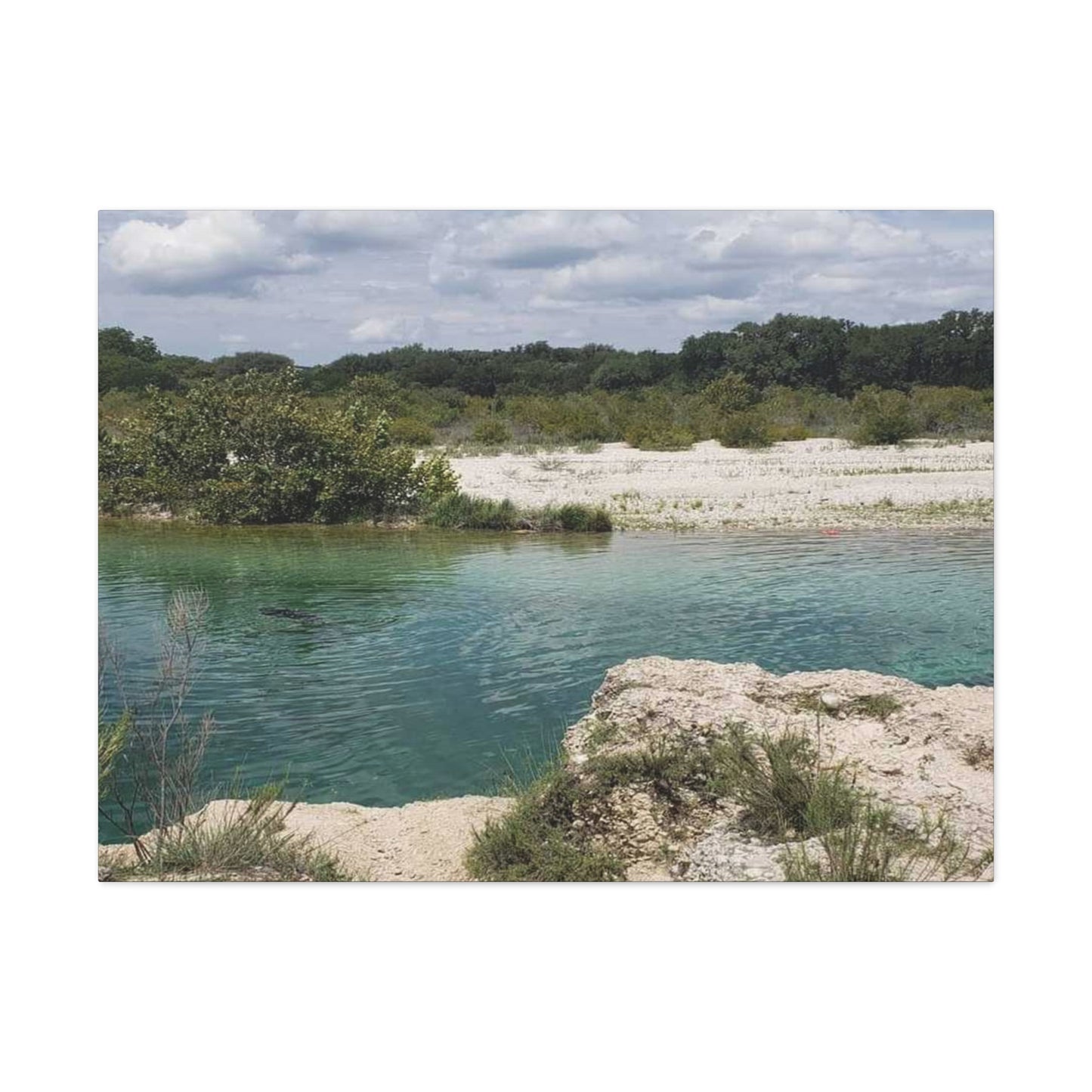 Canvas Gallery Wraps with Sunday By the Lake Signature Print