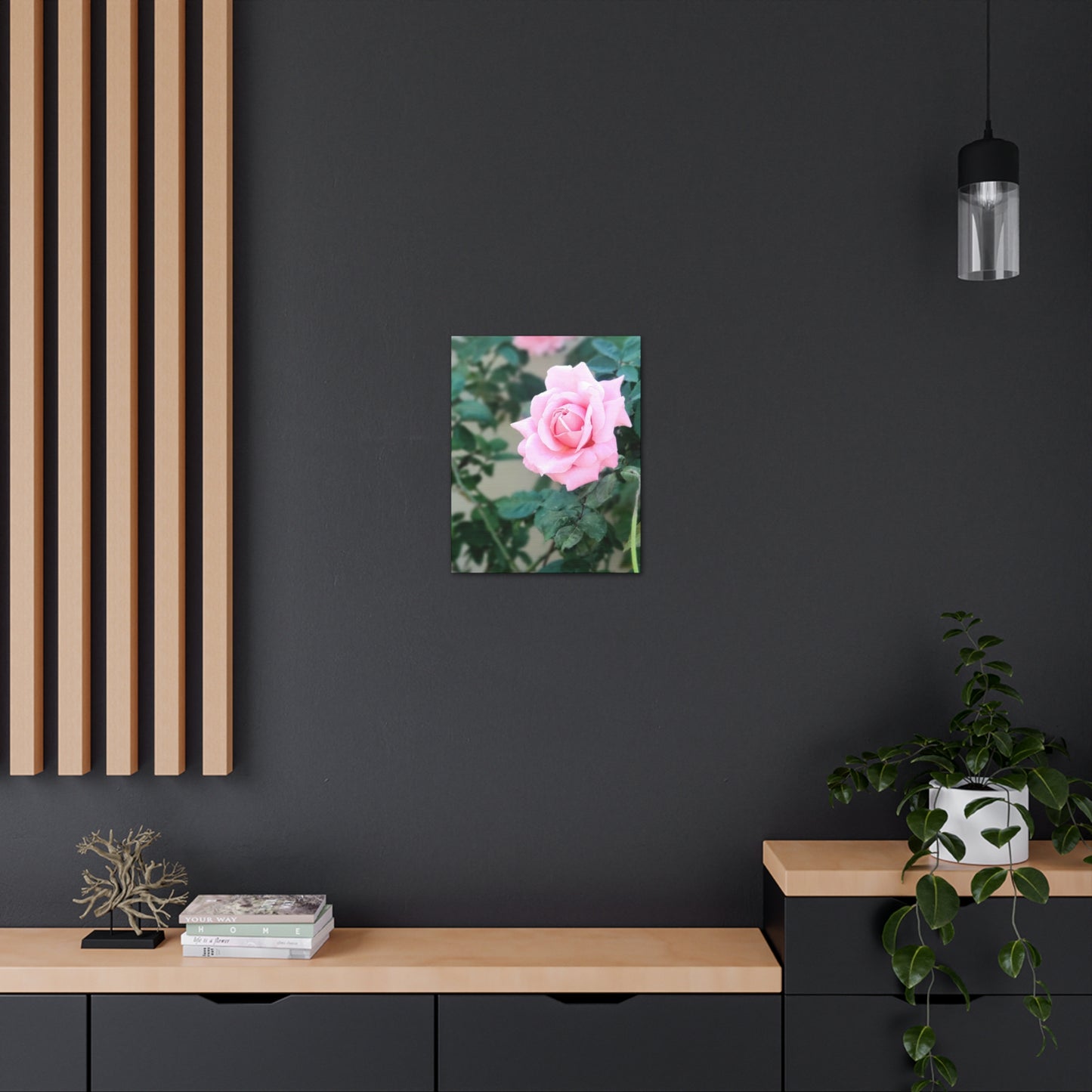 Focus on a Pink Rose | High Bloom Collection | Wall Art Print | Life By Ortavia