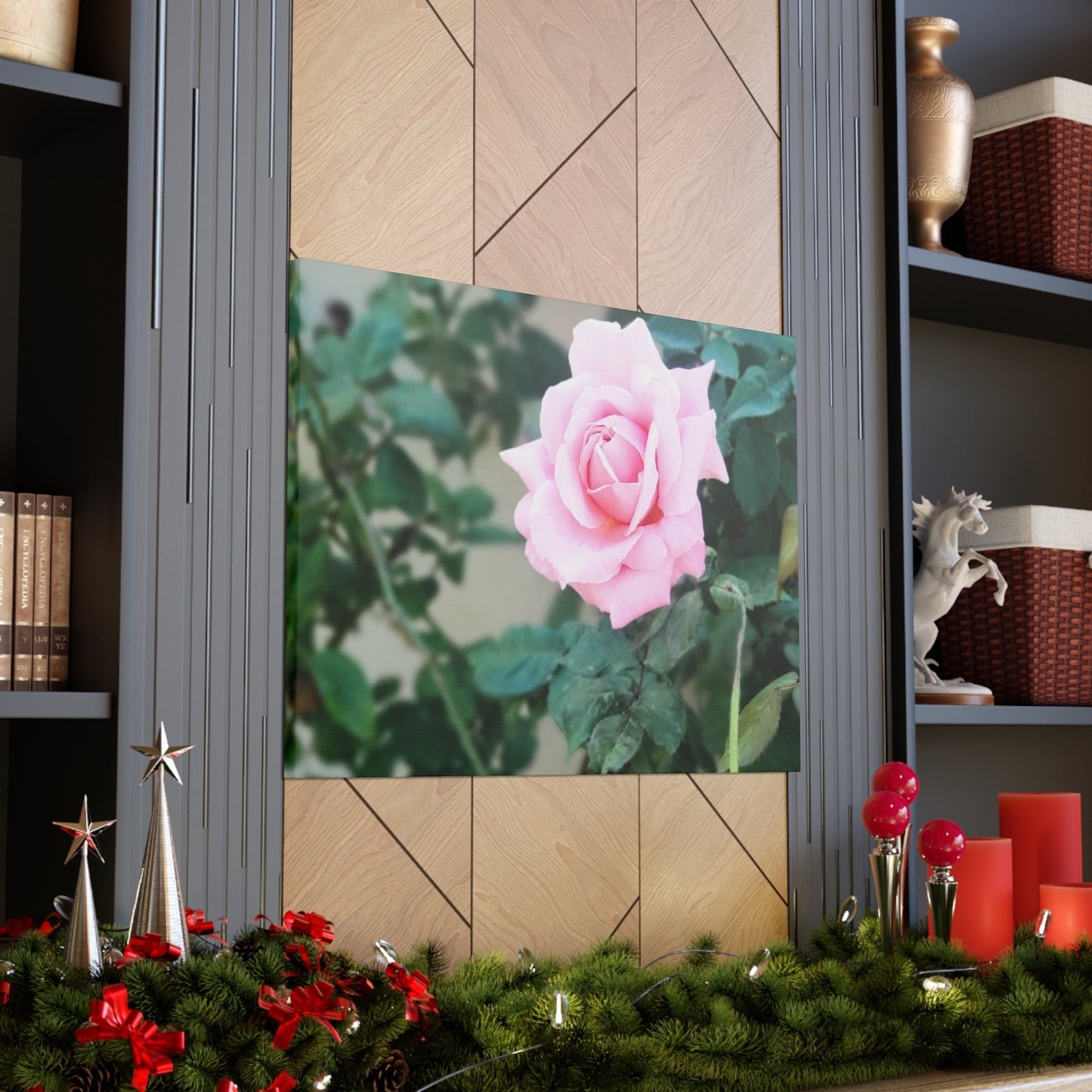 Focus on a Pink Rose | High Bloom Collection | Wall Art Print | Life By Ortavia