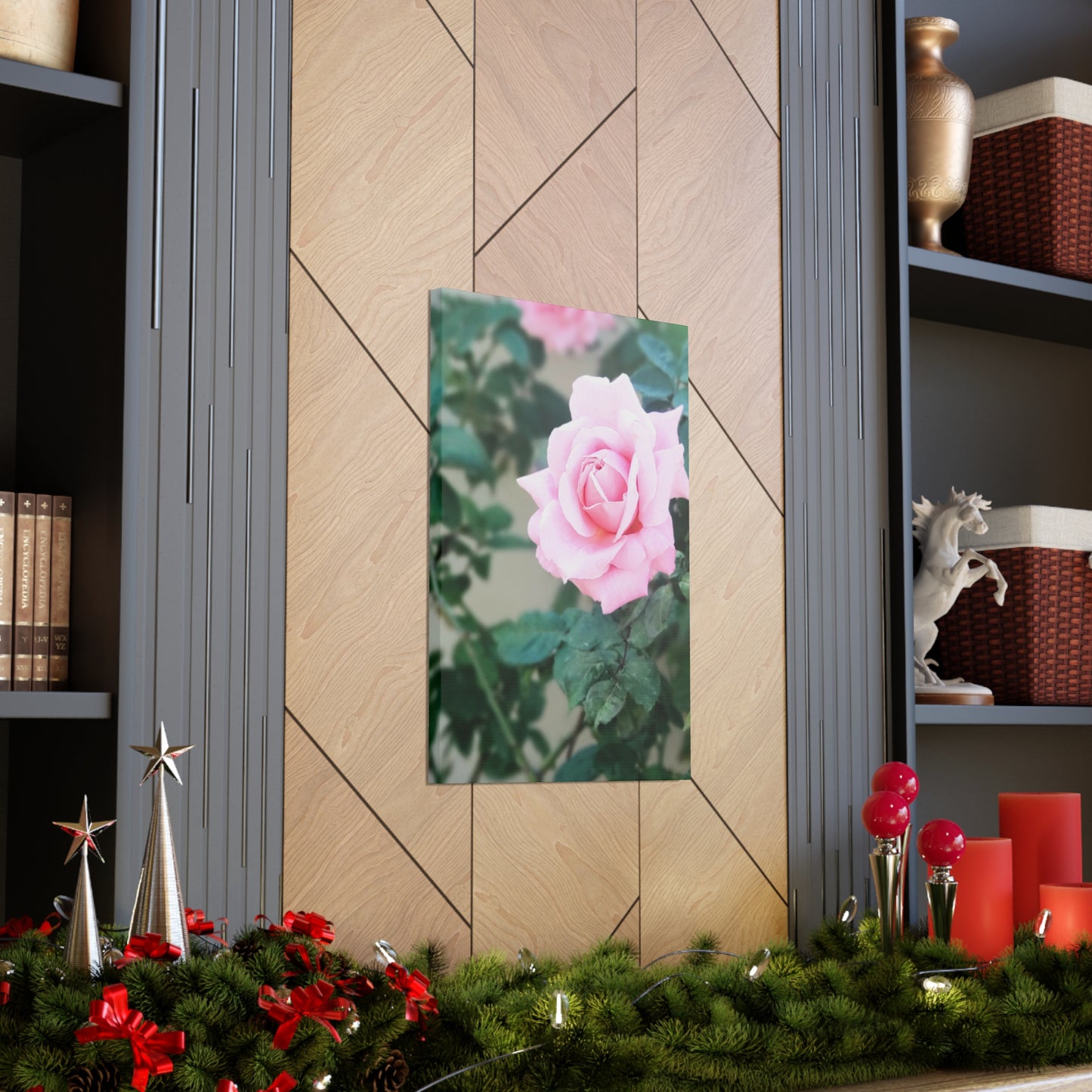 Focus on a Pink Rose | High Bloom Collection | Wall Art Print | Life By Ortavia