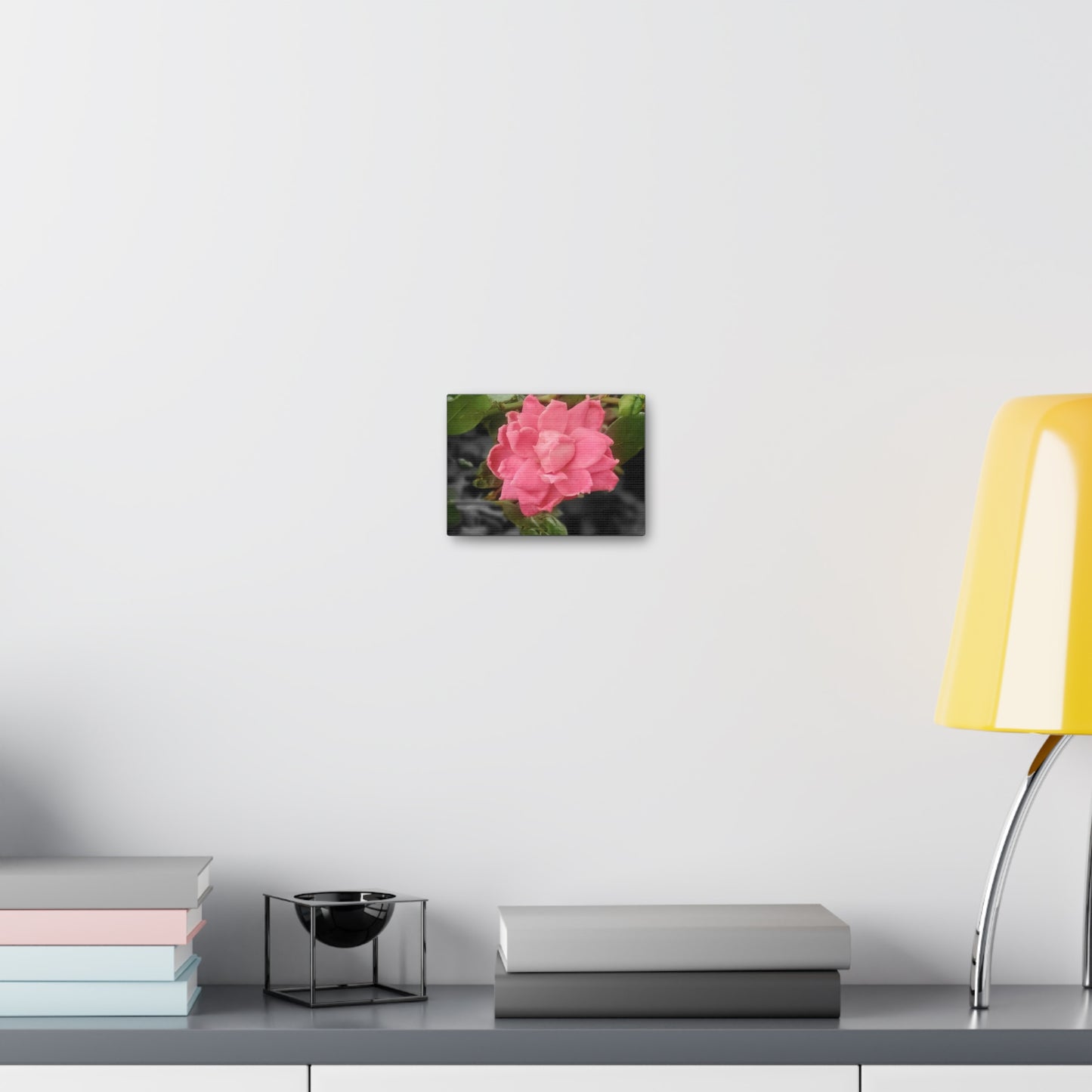 Pink Flower On A Vine | Wall Canvas | Bloom Collection