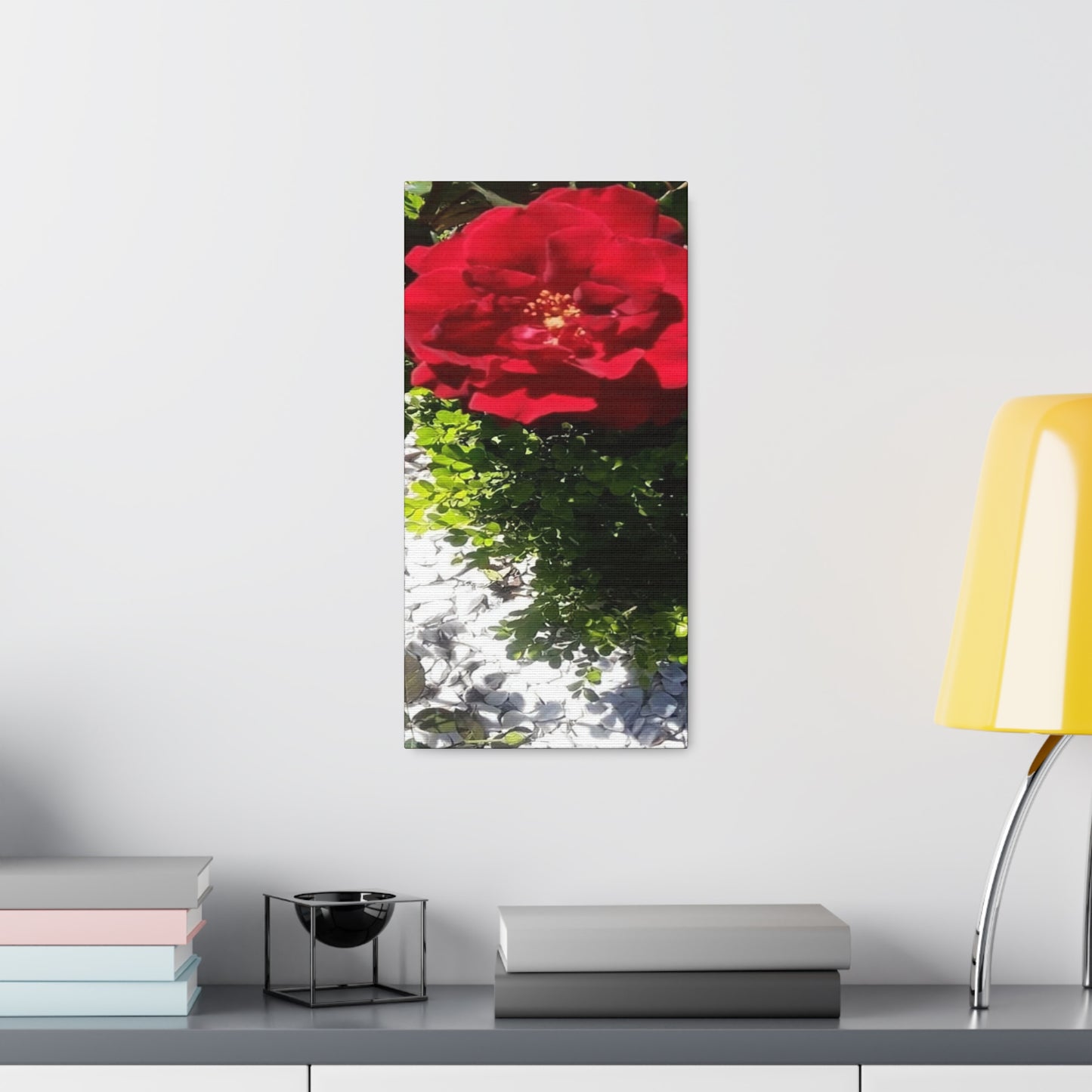 Europeana Red Rose | Wall Art Print | High Bloom Collection | Life By Ortavia