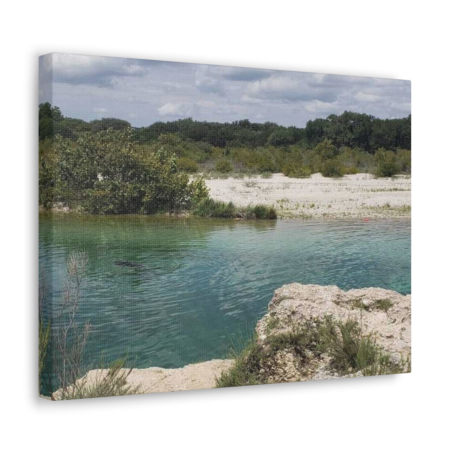 Canvas Gallery Wraps with Sunday By the Lake Signature Print