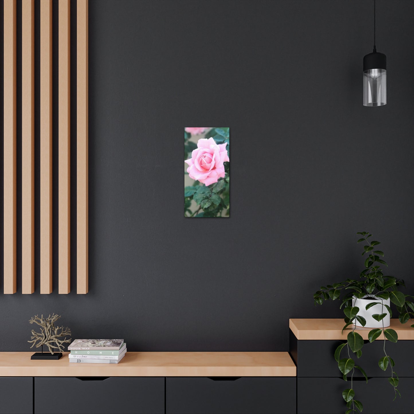 Focus on a Pink Rose | High Bloom Collection | Wall Art Print | Life By Ortavia