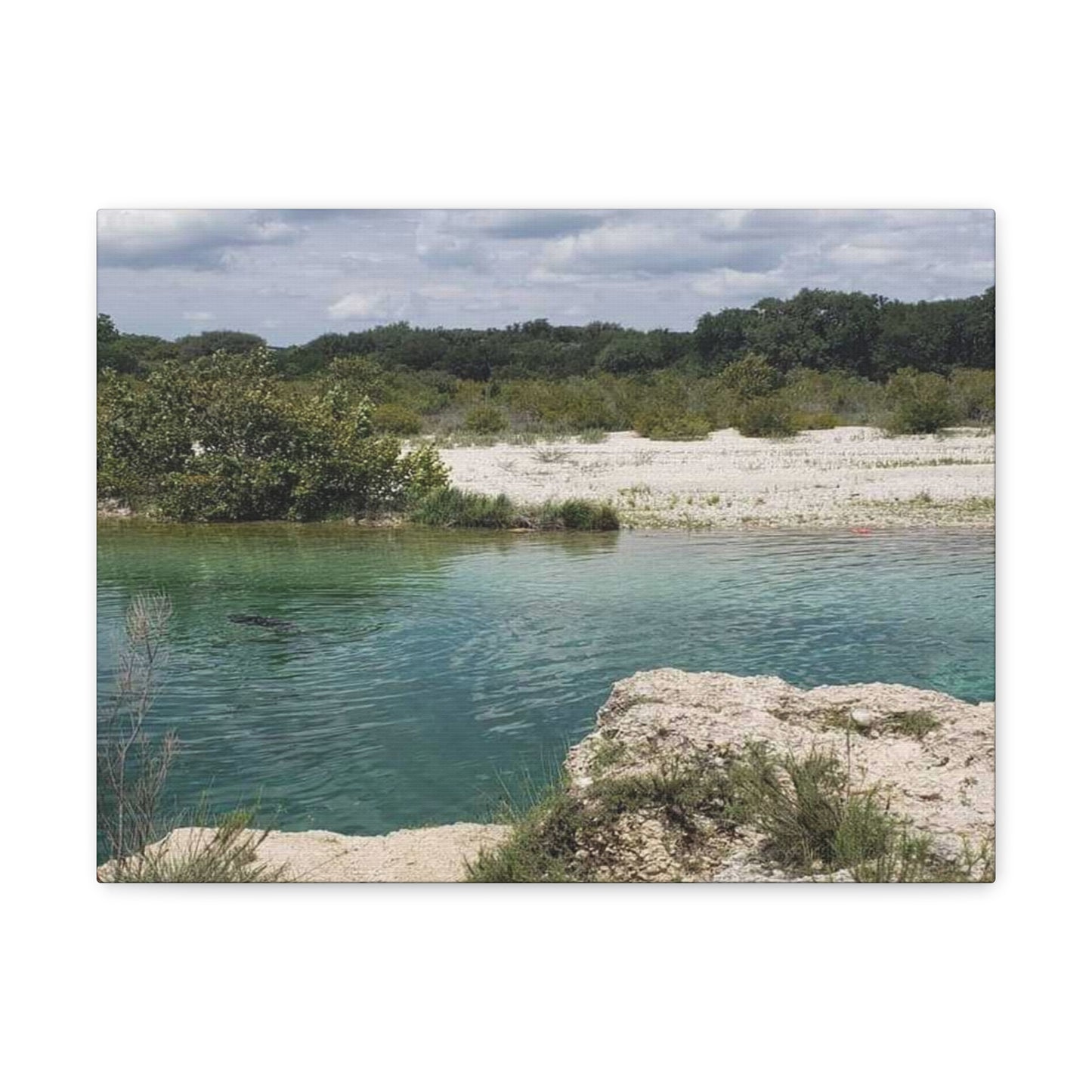 Canvas Gallery Wraps with Sunday By the Lake Signature Print