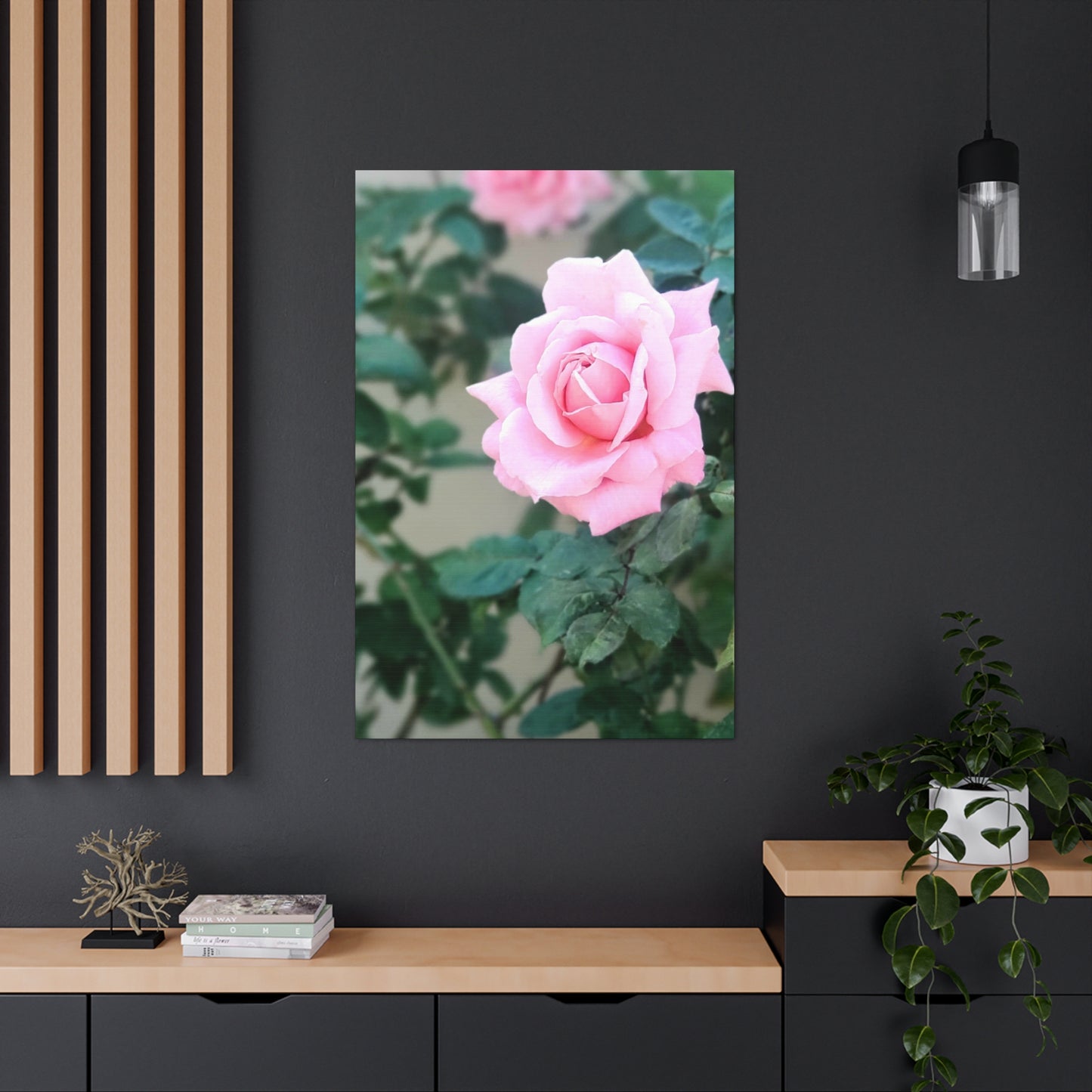 Focus on a Pink Rose | High Bloom Collection | Wall Art Print | Life By Ortavia