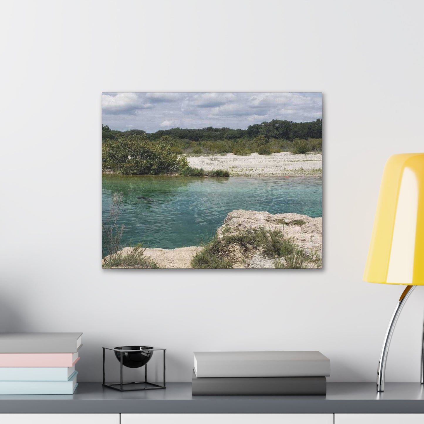 Canvas Gallery Wraps with Sunday By the Lake Signature Print