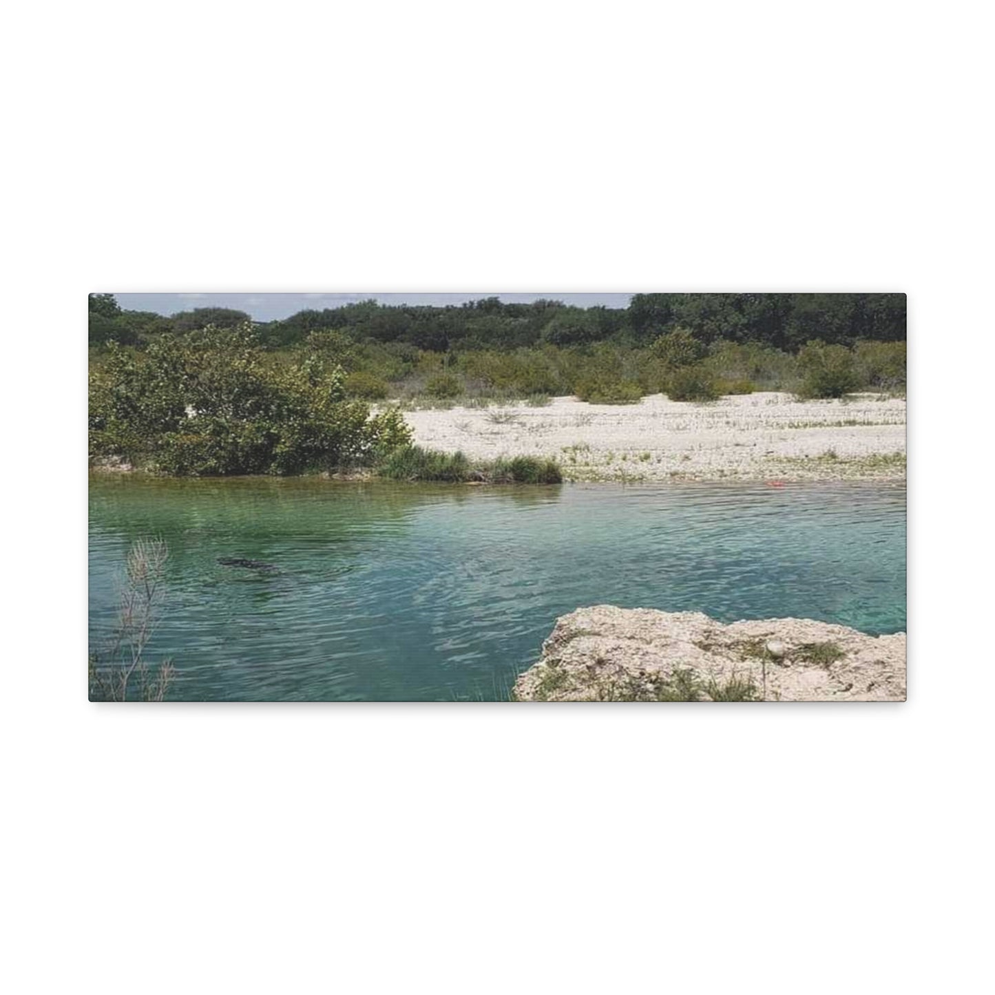 Canvas Gallery Wraps with Sunday By the Lake Signature Print