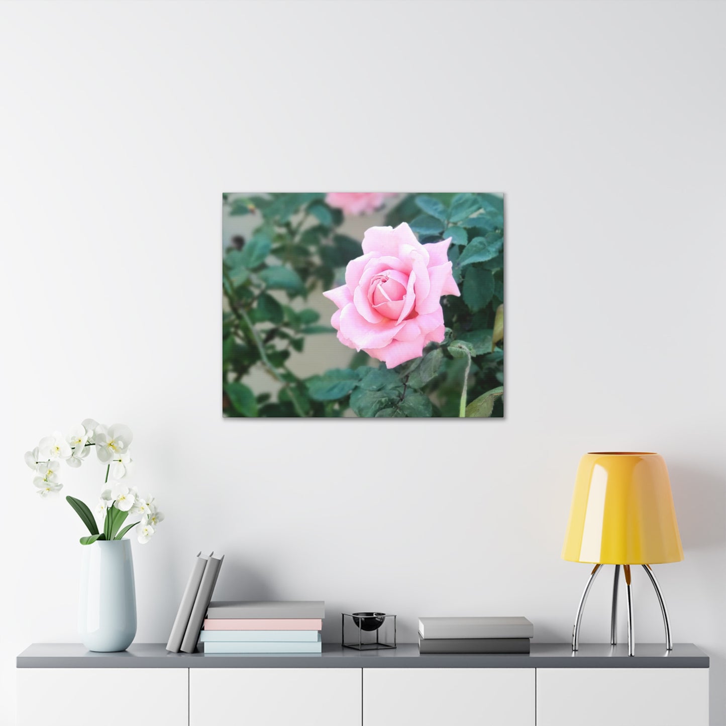 Focus on a Pink Rose | High Bloom Collection | Wall Art Print | Life By Ortavia