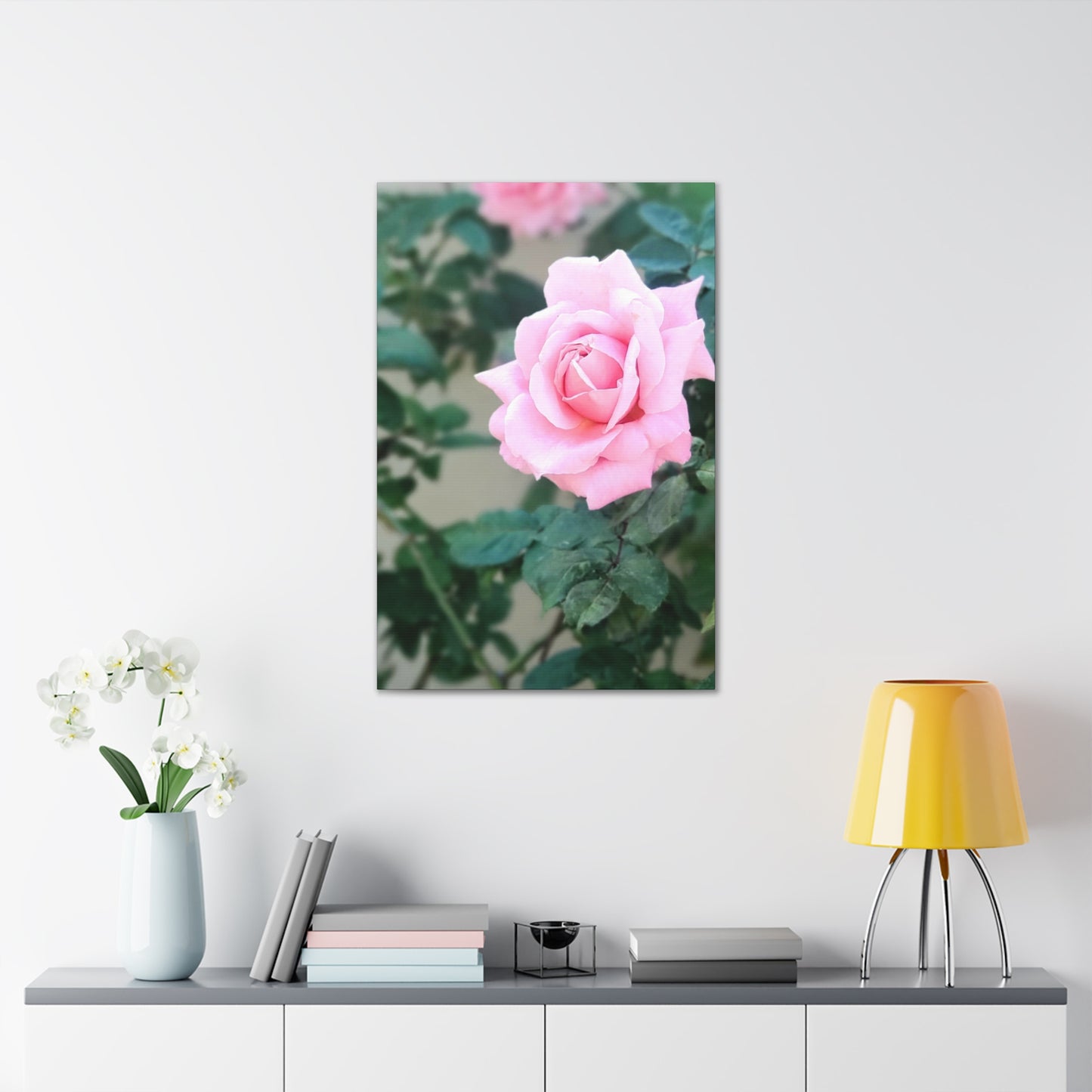 Focus on a Pink Rose | High Bloom Collection | Wall Art Print | Life By Ortavia