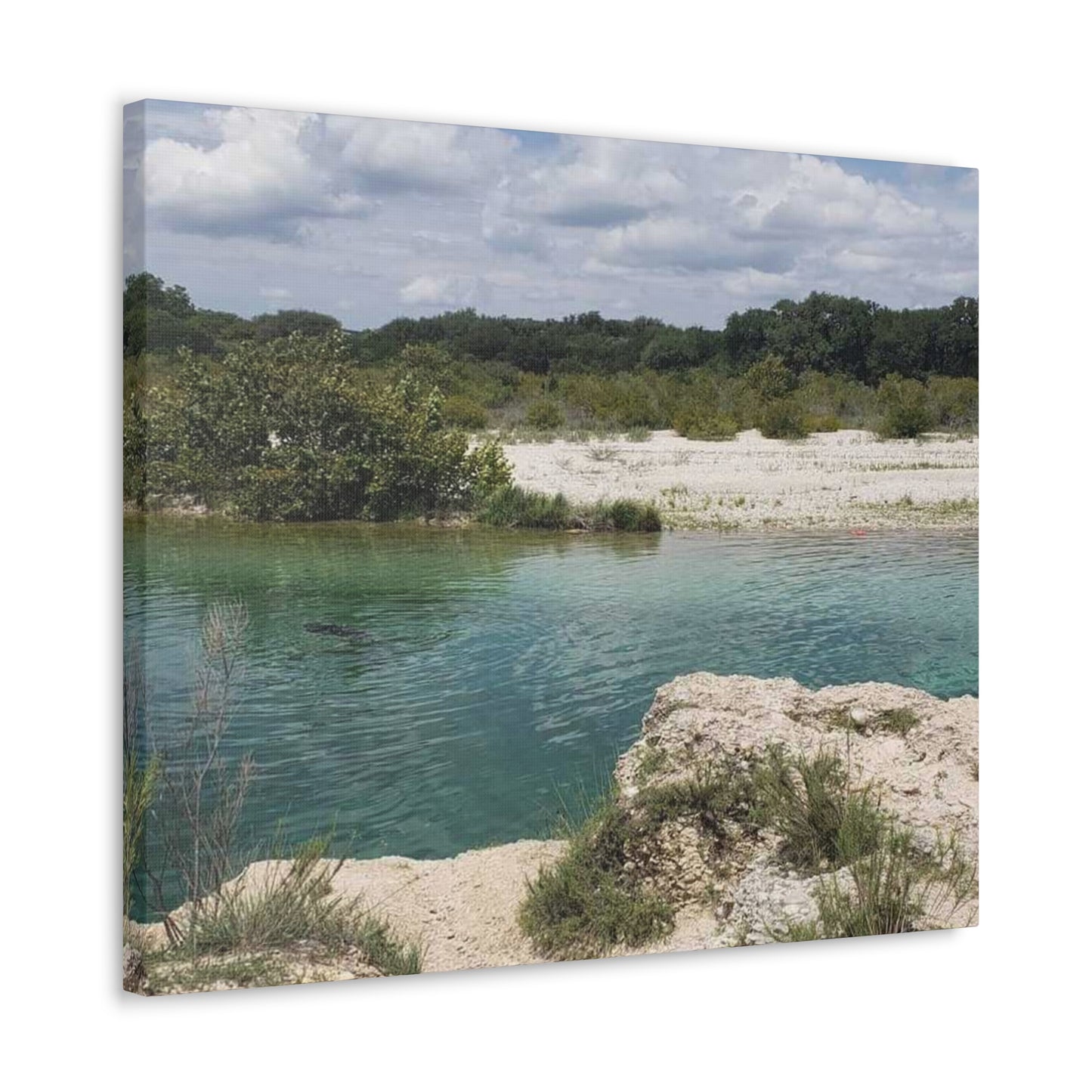 Canvas Gallery Wraps with Sunday By the Lake Signature Print