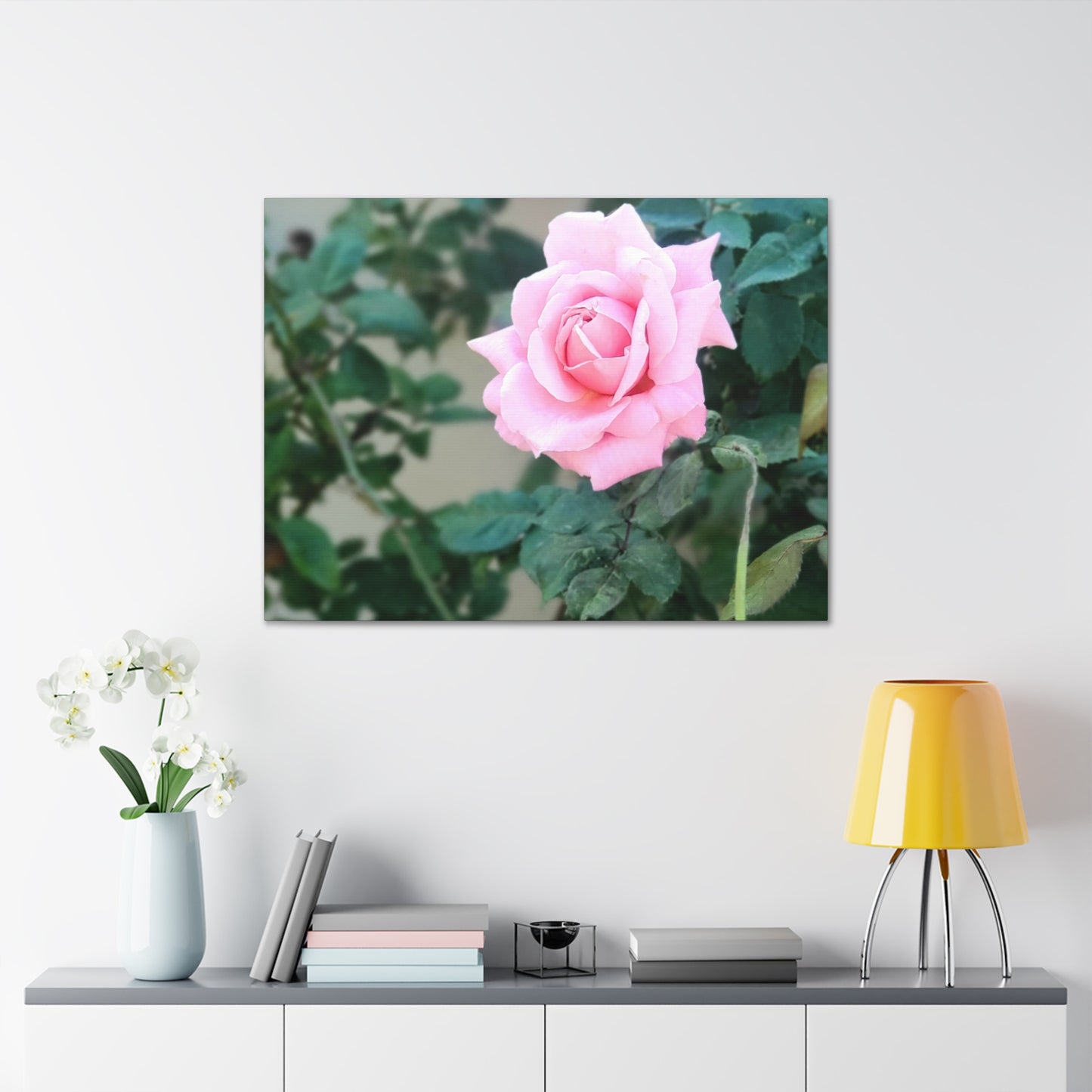 Focus on a Pink Rose | High Bloom Collection | Wall Art Print | Life By Ortavia