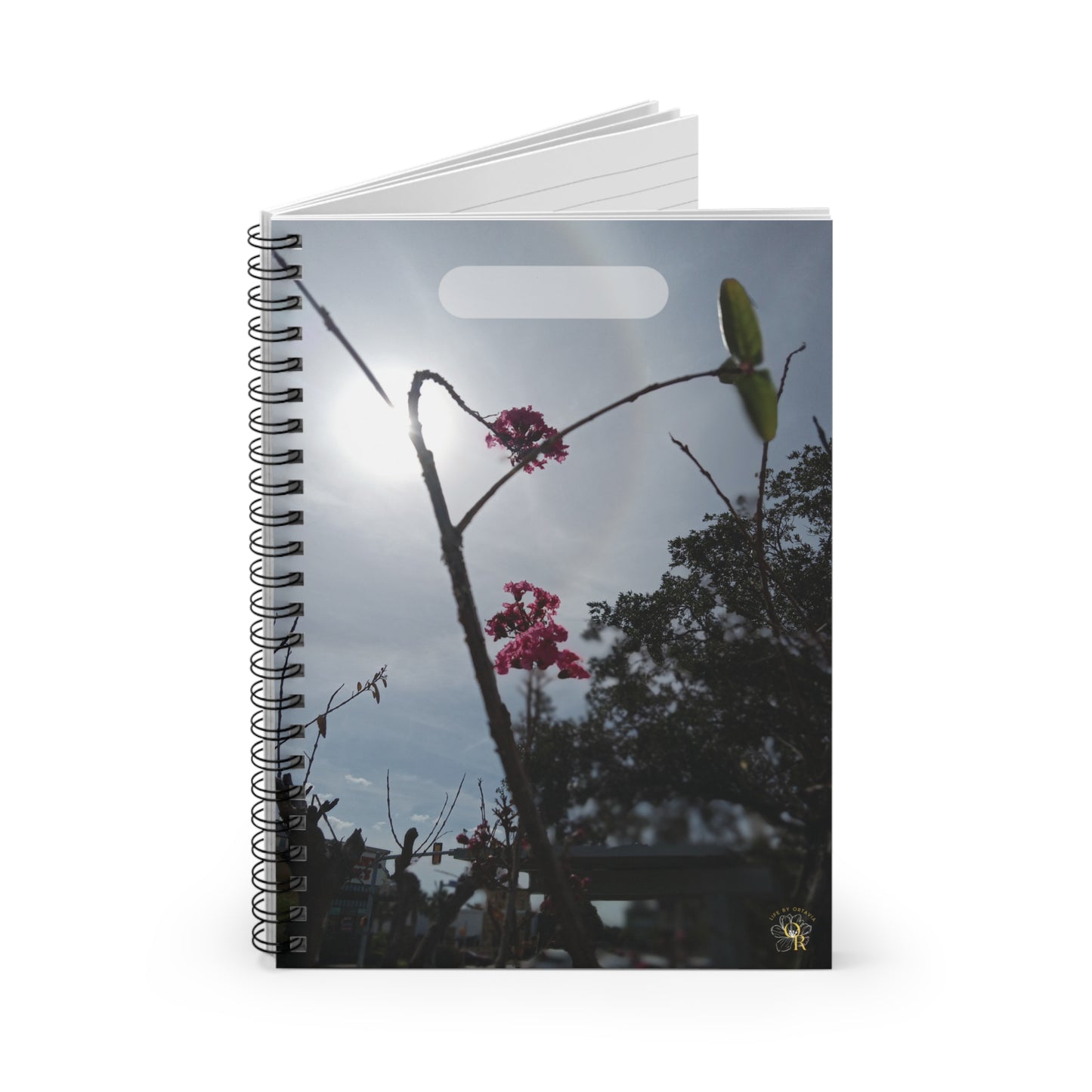 Crape in the Sun | Spiral Notebook 118 pg Ruled