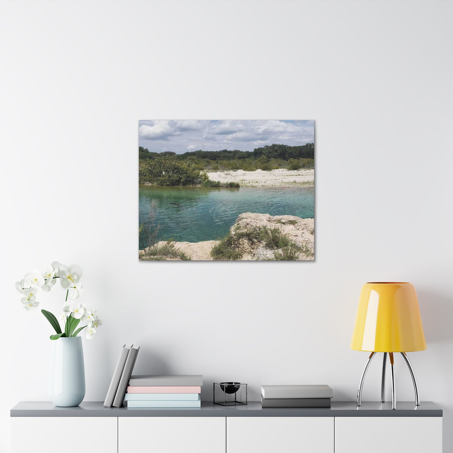 Canvas Gallery Wraps with Sunday By the Lake Signature Print