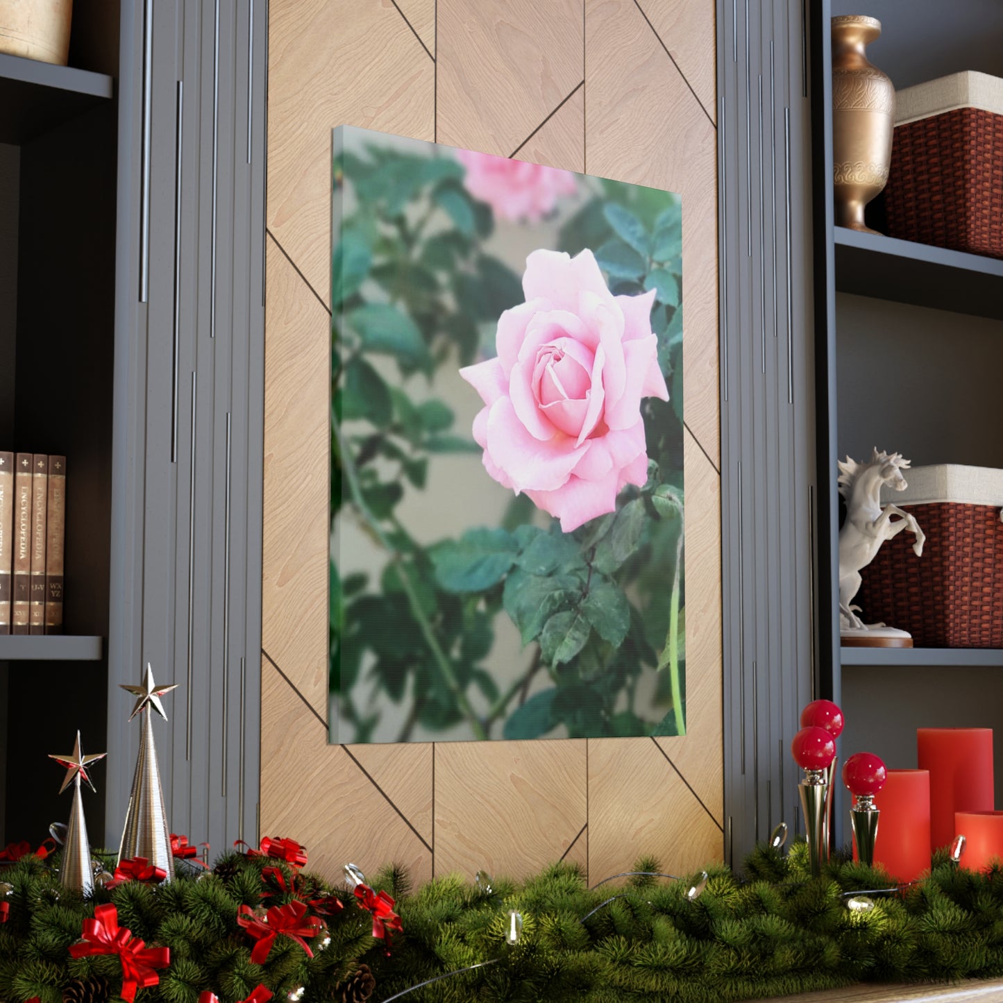 Focus on a Pink Rose | High Bloom Collection | Wall Art Print | Life By Ortavia