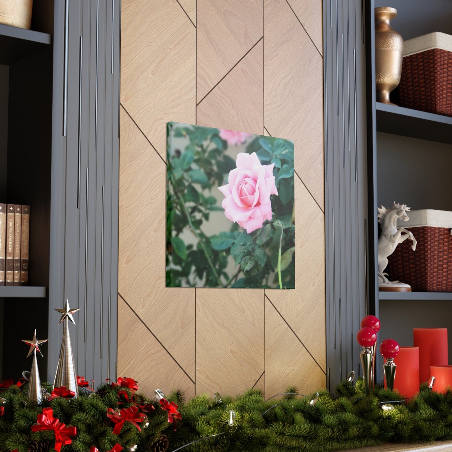 Focus on a Pink Rose | High Bloom Collection | Wall Art Print | Life By Ortavia