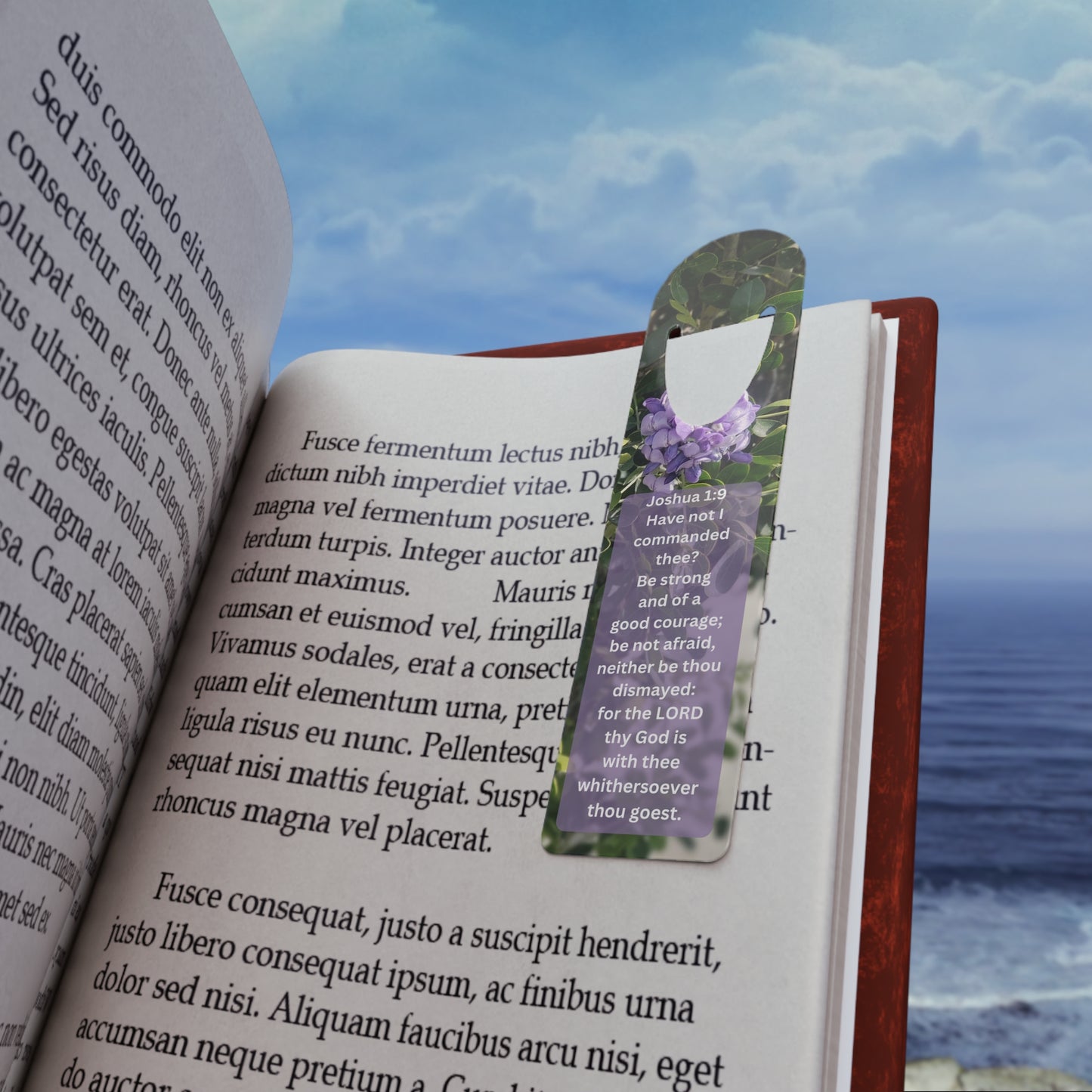 Purple Texas Mountain Laurel | Bookmark