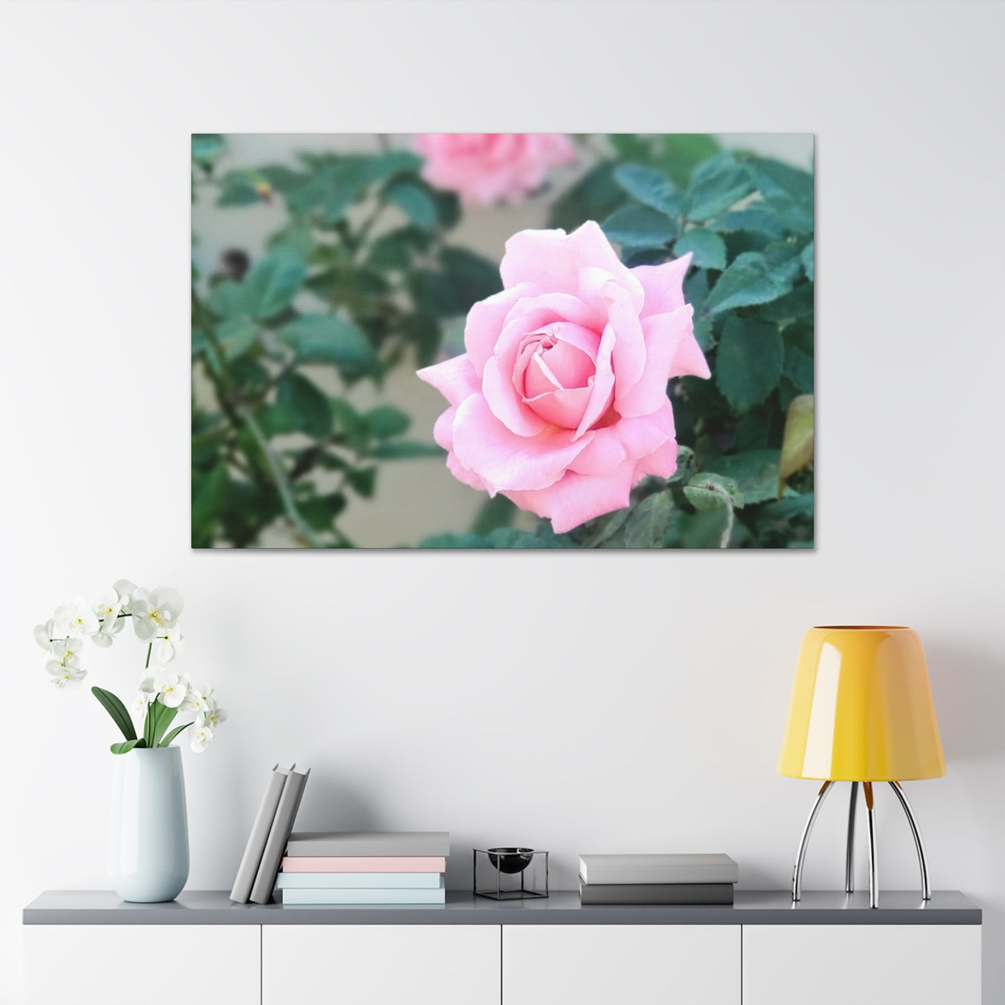Focus on a Pink Rose | High Bloom Collection | Wall Art Print | Life By Ortavia