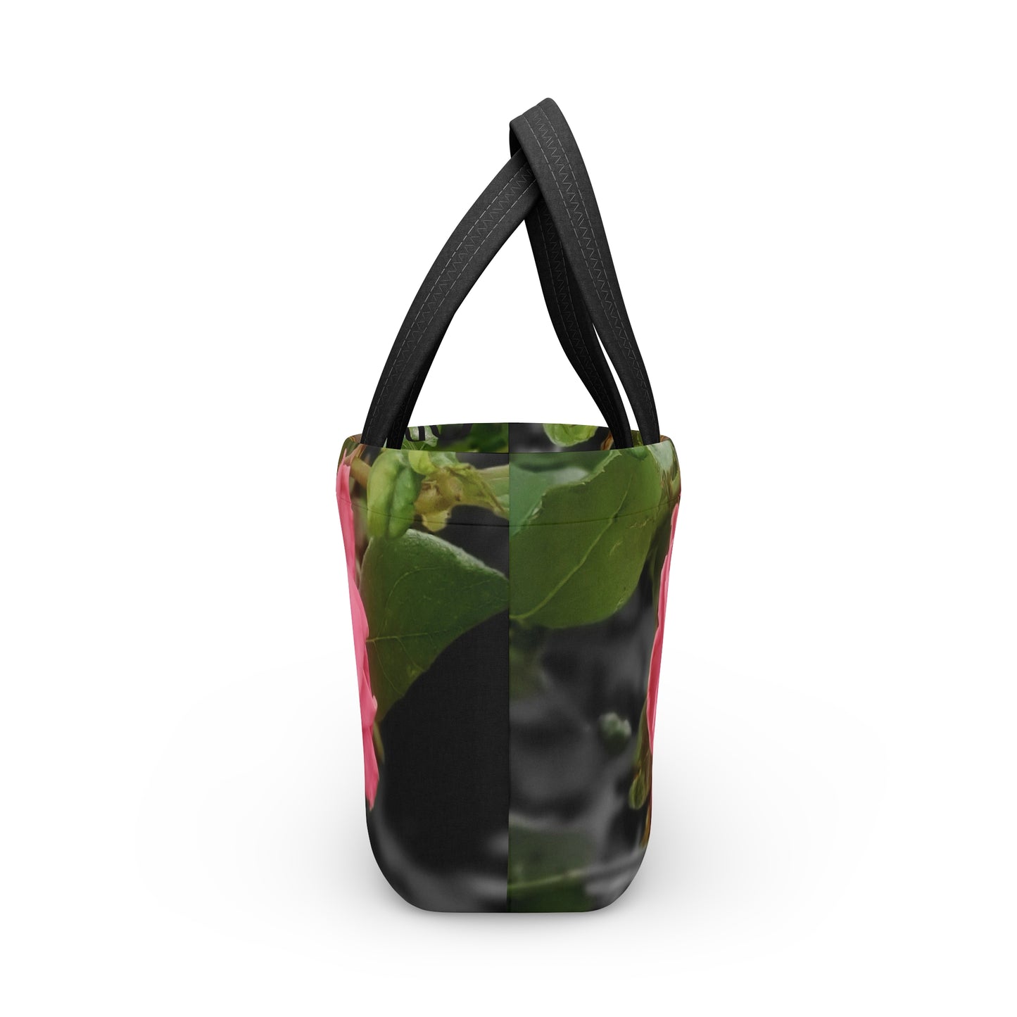 Pink Flower On A Vine Bag