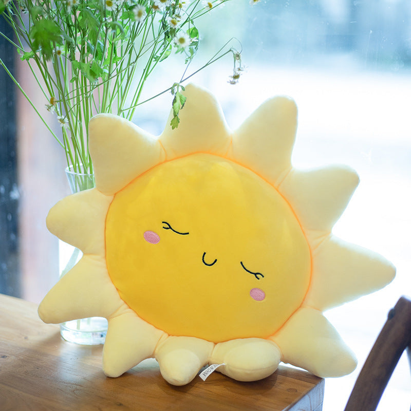 Sun Cloud Plush Pillow